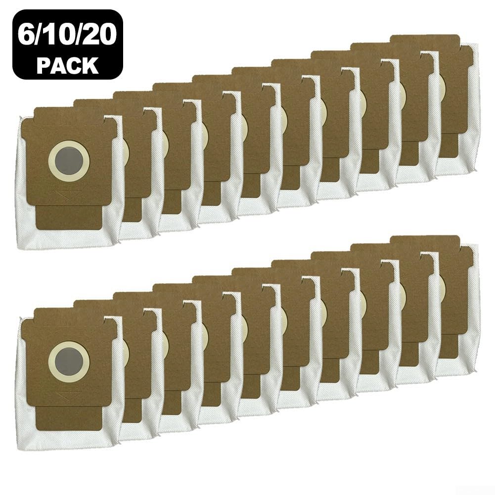 6/10/20 bolsas de repuesto para aspiradora Q0520, gran capacidad, 2,8 l, repuesto