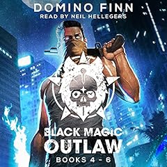 Black Magic Outlaw: Books 4-6 Audiolibro Por Domino Finn arte de portada