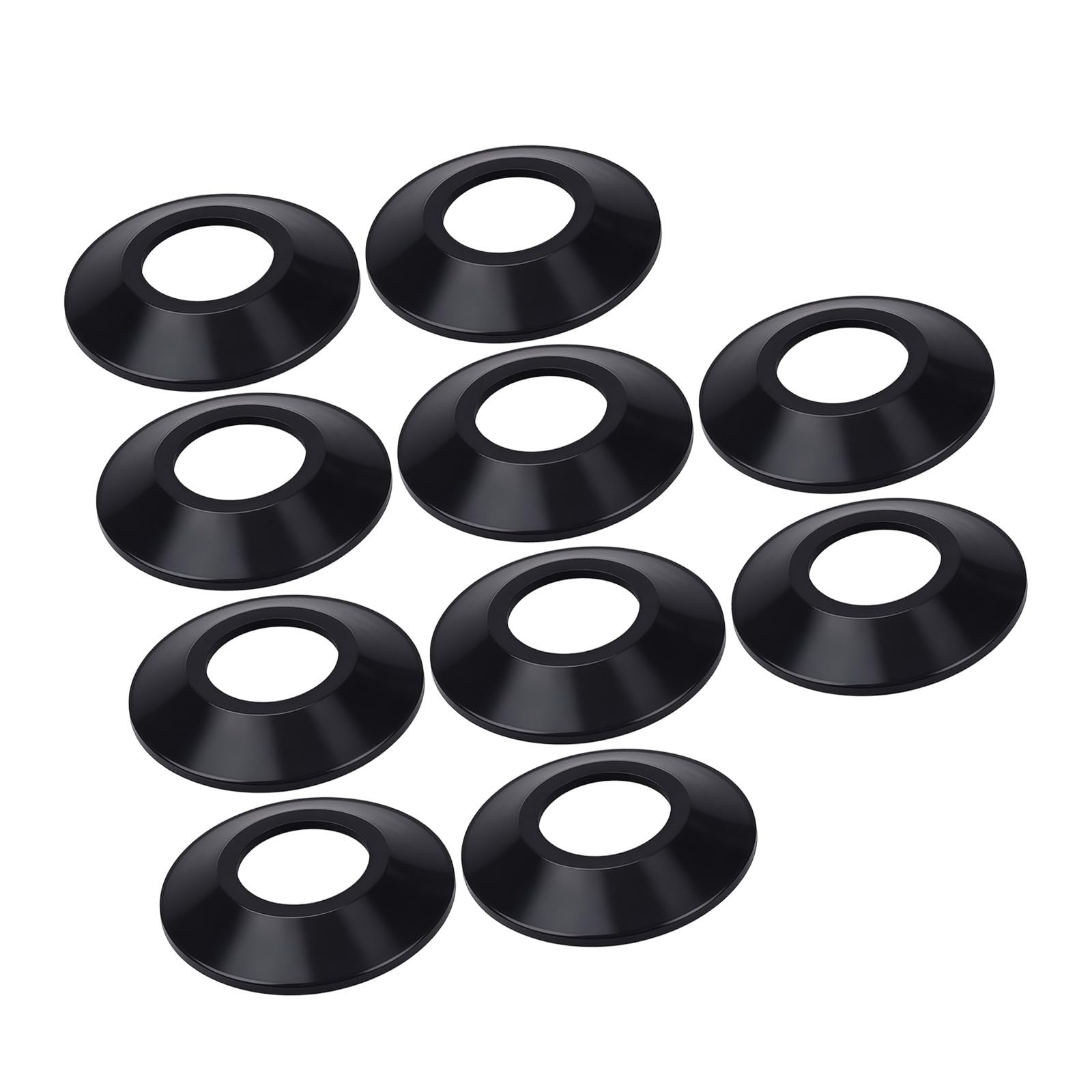 10 Piece Upgrades Bathtubs Stoppers Gaskets Strong Rubber Seal Bathtubs Drain Seal Washers Set for Leak Proof Bathing Soaking Pool Drain Replacement
