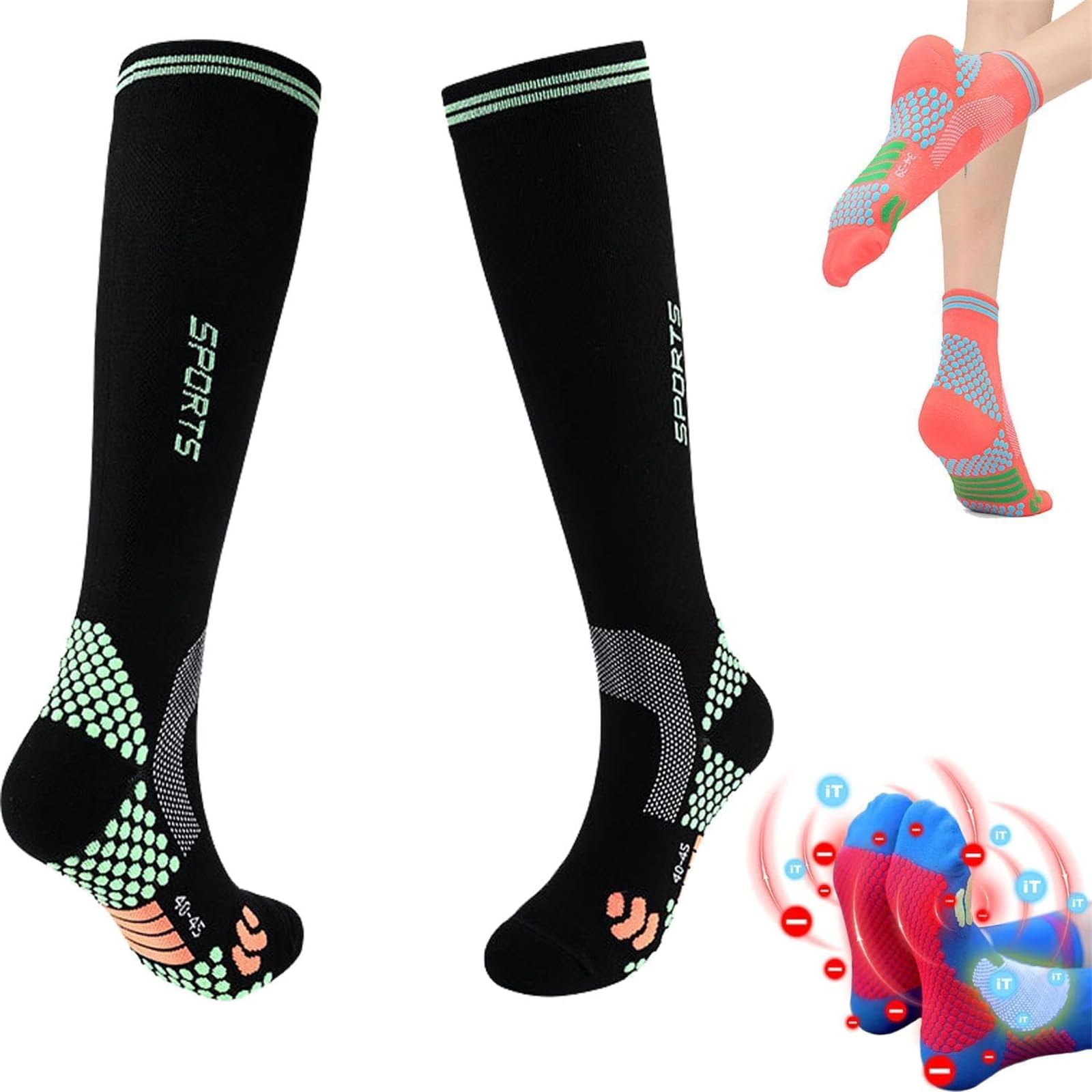 Calcetines Deportivos Concienciación Autismo – Transpirables Y Acolchados Para Correr, Hombre Y Mujer