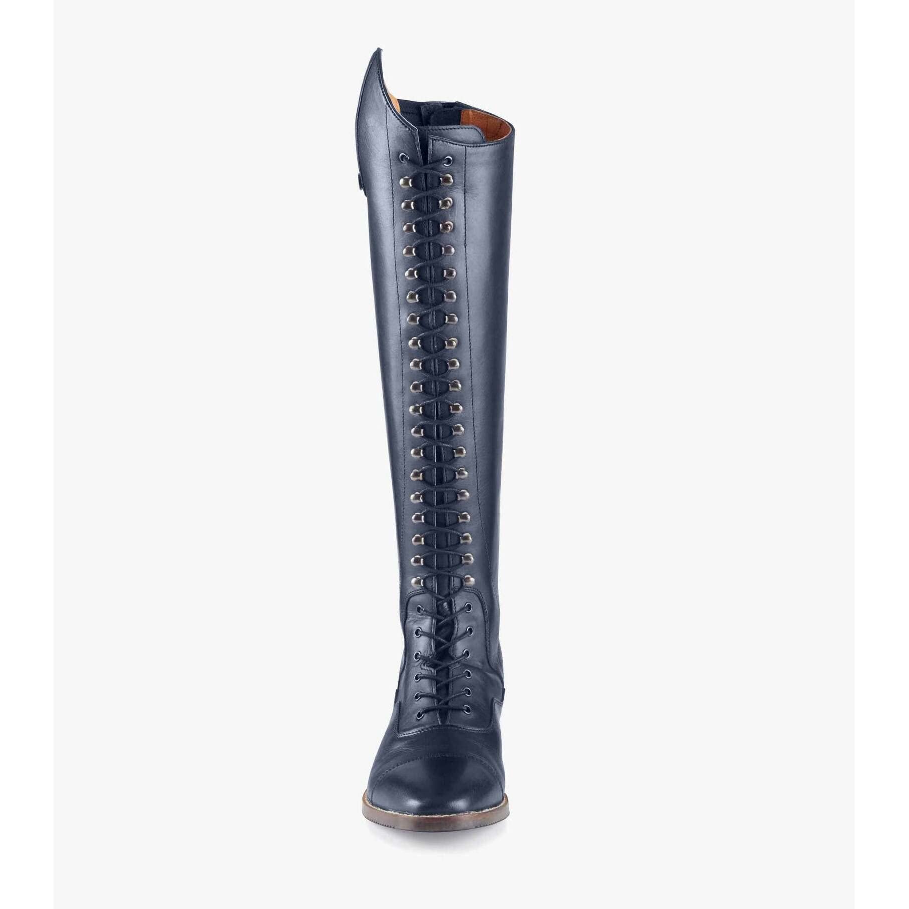 Premier Equine Stivali da Equitazione Stringati in Pelle da Donna Taglia Grande Maurizia