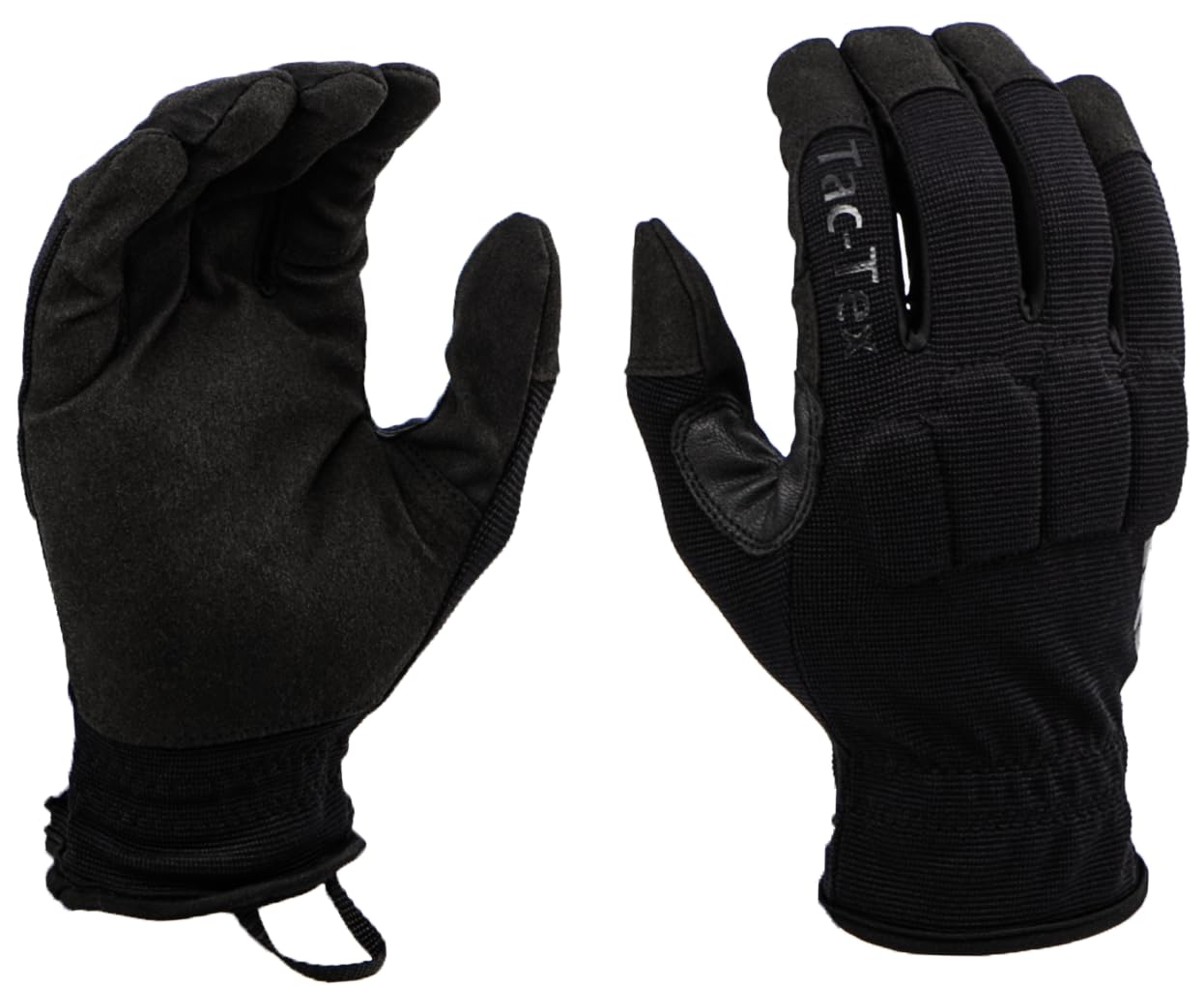HWI Gear TU100 Tac-Tex Touchscreen Tactical Utility Glove Work, Black Medium