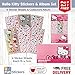 Produktbild Hello Kitty Stickers, 6 Sheets, Each Sheet 14 x 7cm with Sticker Album