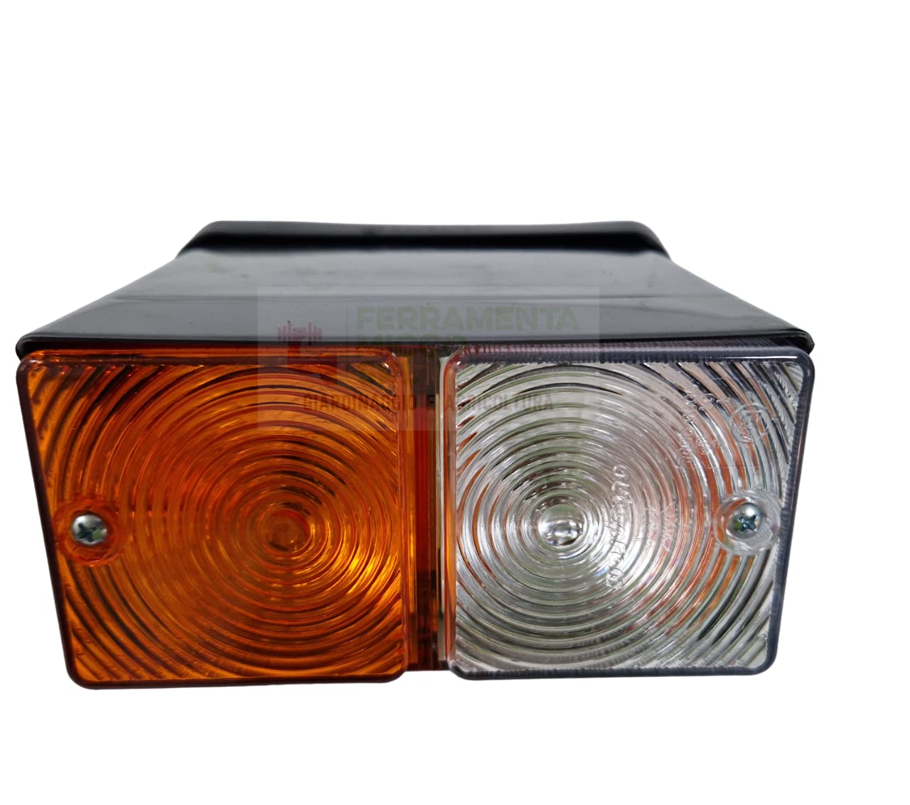 AMA Imel Fanale anteriore destro per trattore 12V: Fanale con luci di posizione e di direzione, Compatibile con diversi modelli di macchine agricole Ford