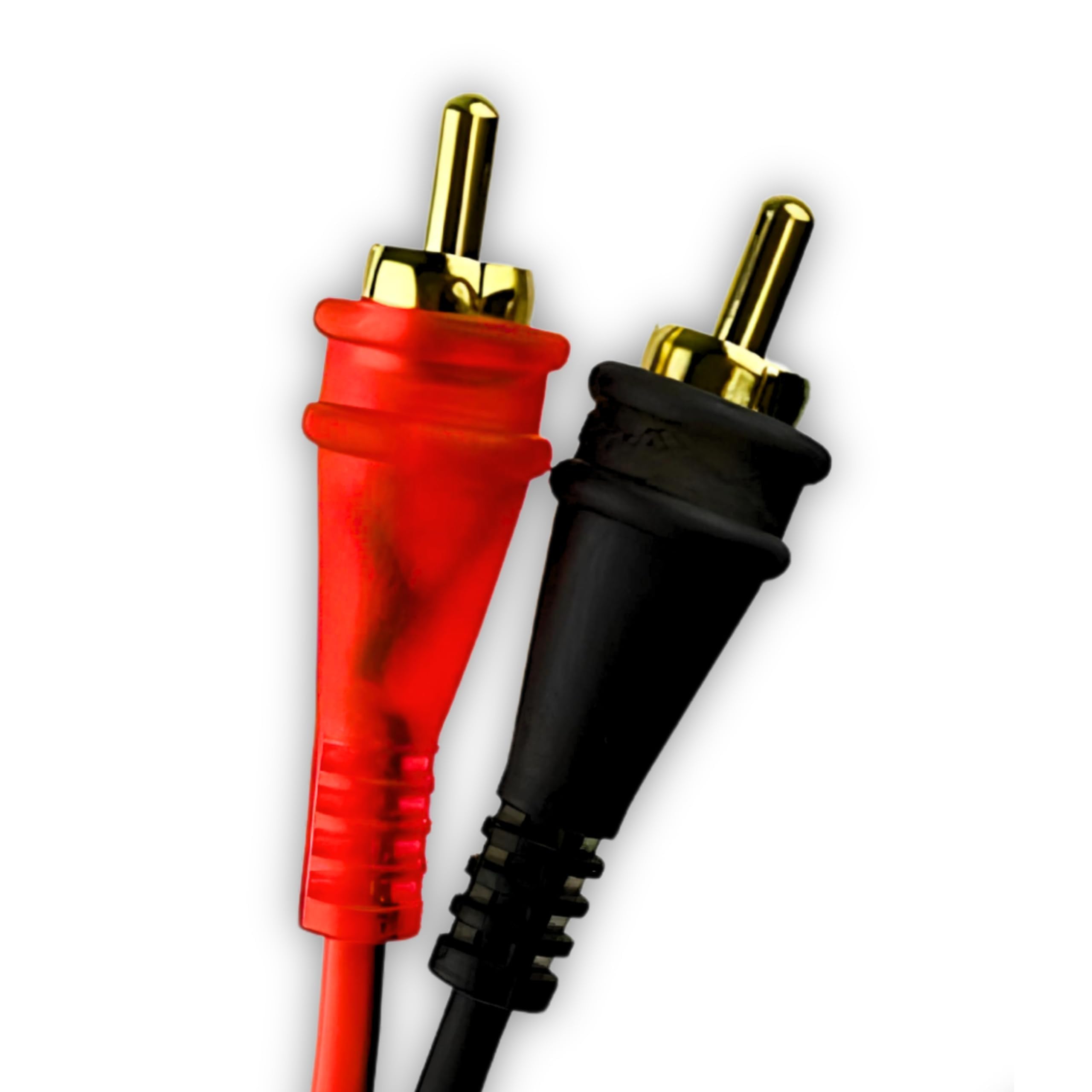 Audiopipe Cable RCA sin oxígeno de 20 pies, 10 unidades por bolsa