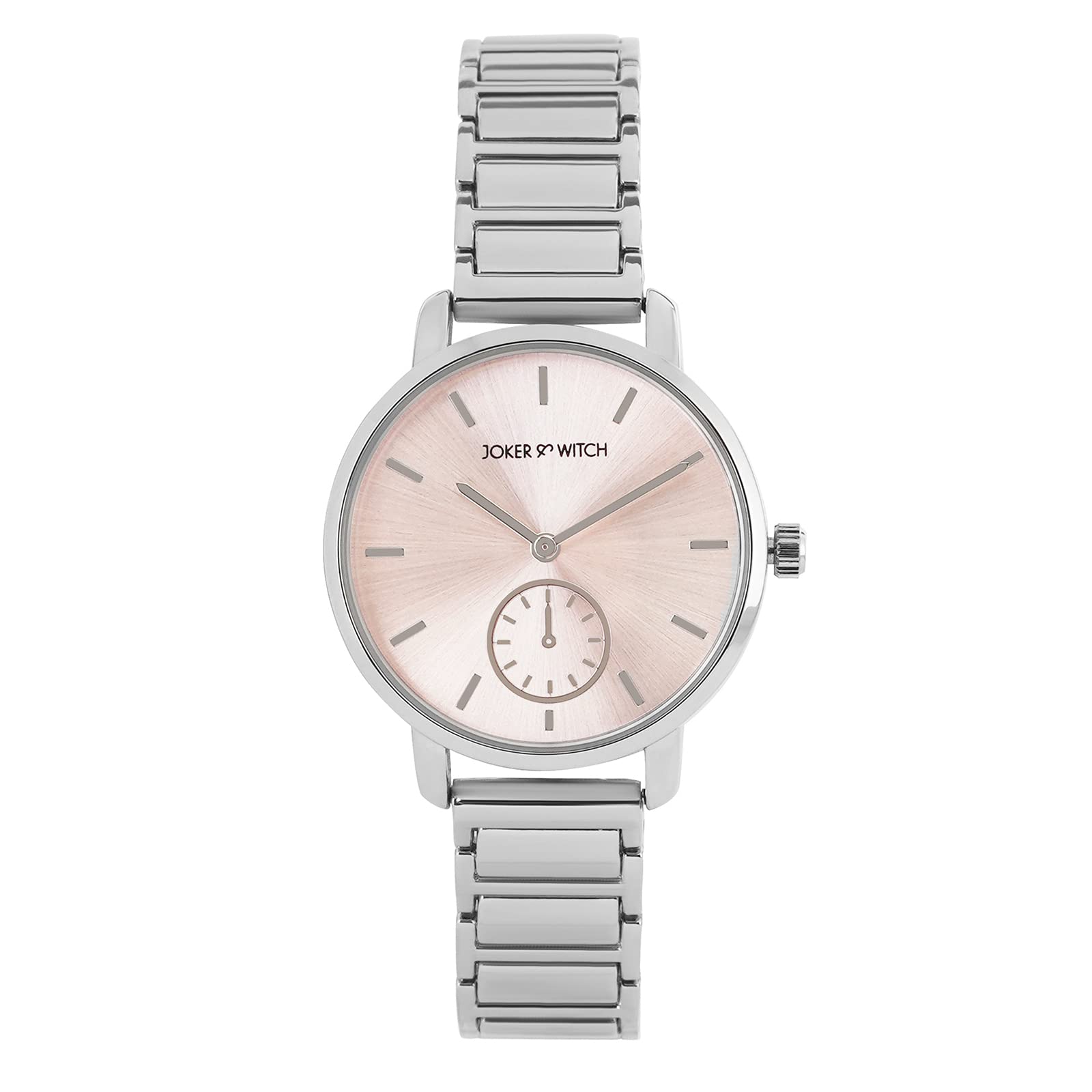 Joker & Witch Taila Silver Metal Alloy Analogue Watch for Women (B0C5MW4C7B) Amazon Price History, Amazon Price Tracker