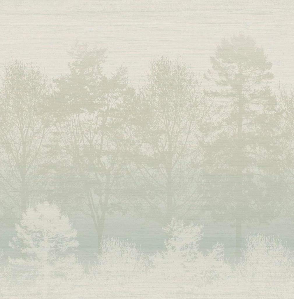 Buy Wood Wallpaper Tree Wallpaper Silver and Gold Metallic Forest