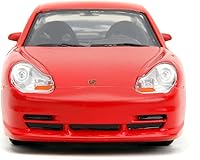 Vista 2 de Jada Pink Slips 1:32 W1 Porsche 911 GT3RS - Auto fundido a presión, juguetes para niños y adultos (imprimación rojo/naranja/plata)