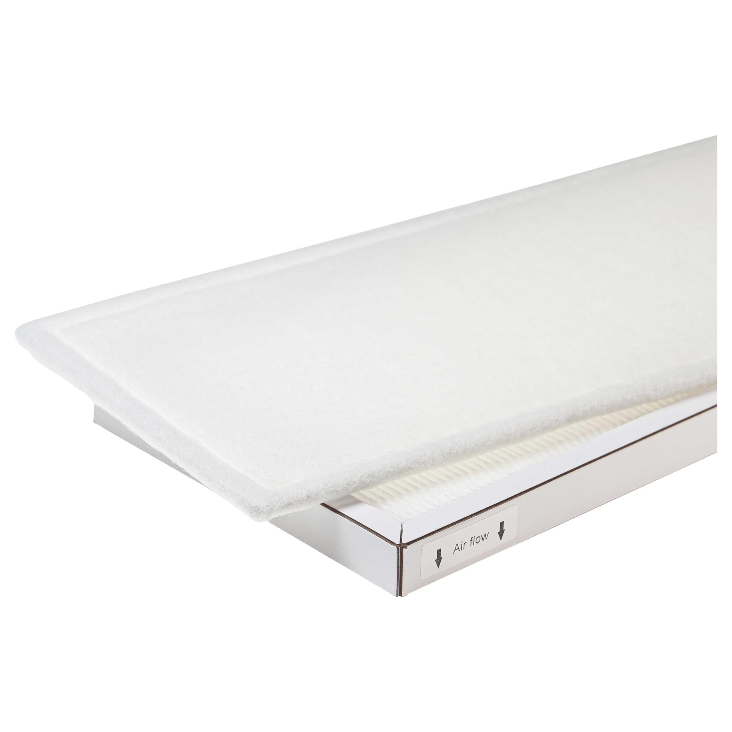 vhbw Lot de filtres Compatible avec Wolf CWL 300 Excellent, CWL 400 Excellent Appareil de Ventilation - Filtre à air G4 / F7 (4 pcs), Blanc