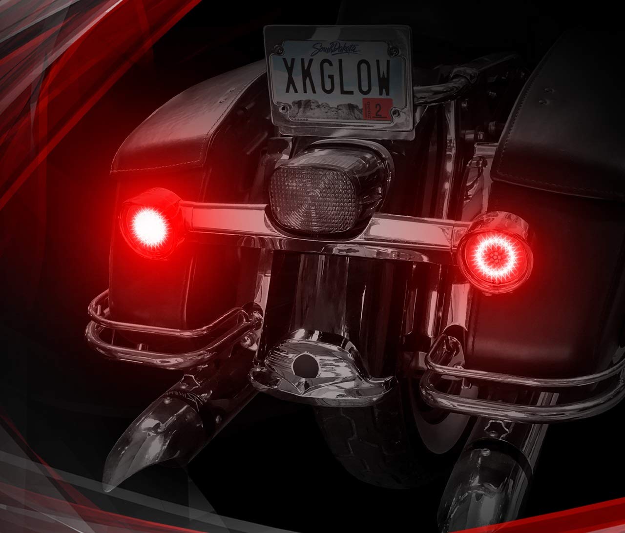 Xk Glow XK1157F-RR-S Motorcycle Led Light Kit