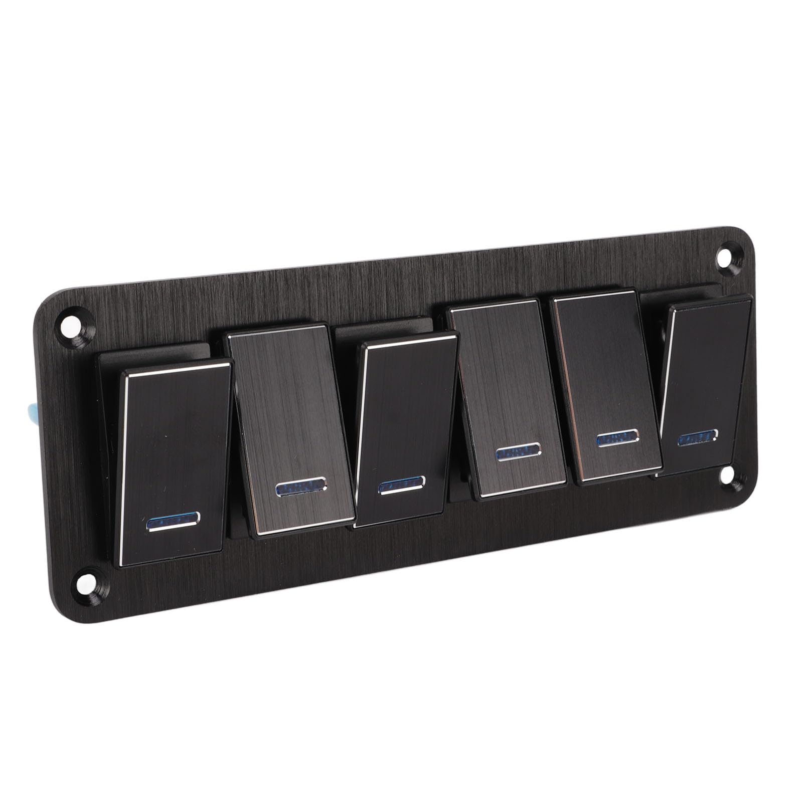 Panel de Interruptores de Palanca Impermeable de 6 Funciones con