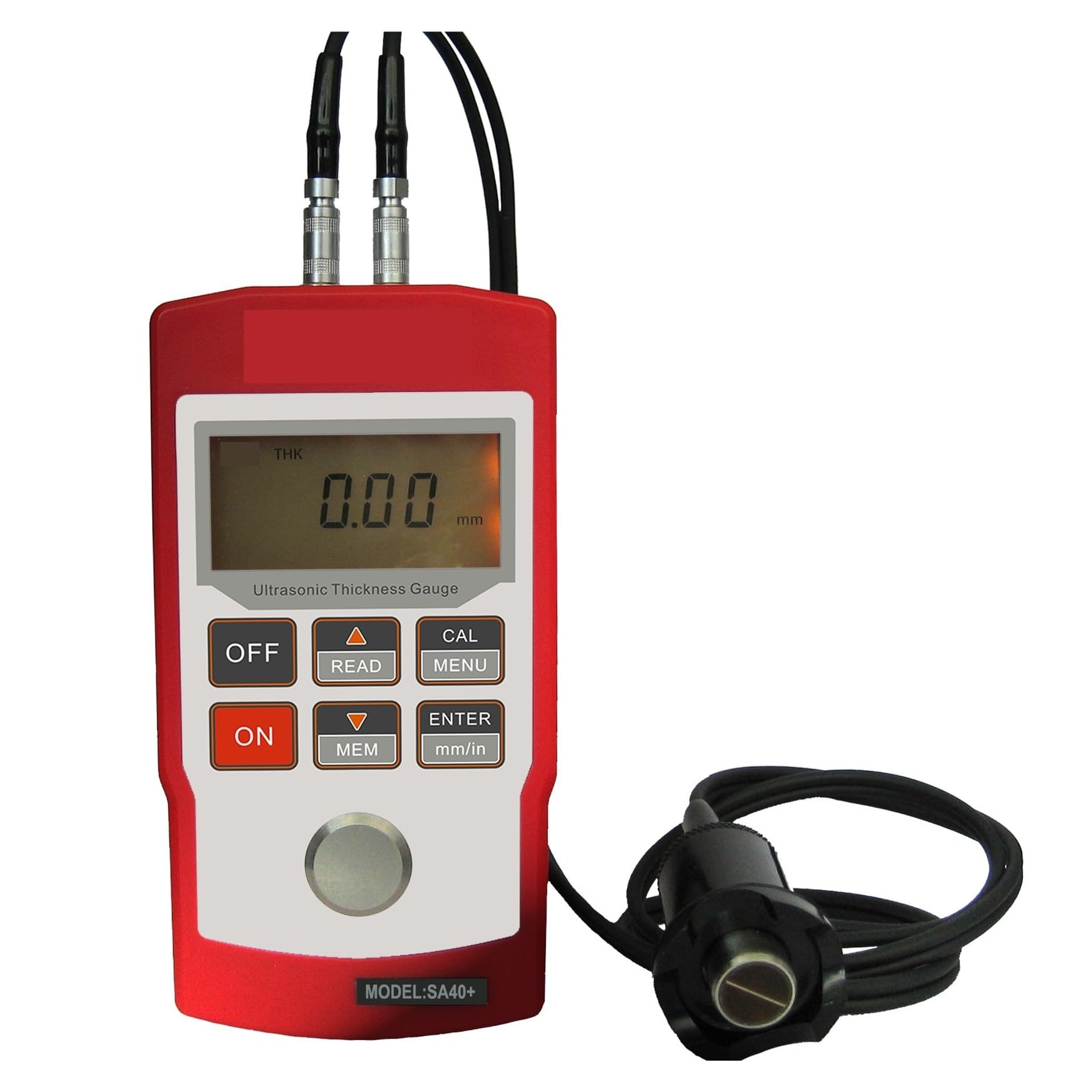 Digital Portable Ultrasonic Thickness Gauge Accurate Measurement Tool for Steel and Metal Testing for Industrial Inspection