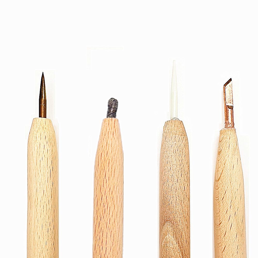 shrxy Coins Cleaning Pencils Conservator Tool Complete Set