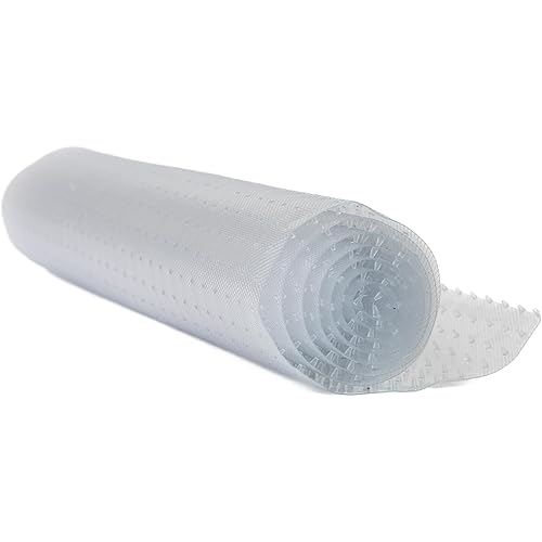 Pet Carpet Protector - Doorway Damage Deterrent and Scratch-Stopper for Cats, Dogs, and Pets, Heavy-Duty PVC Runner, Cut to Fit, Clear, 15 Inches x 48 Inches, Made in The USA