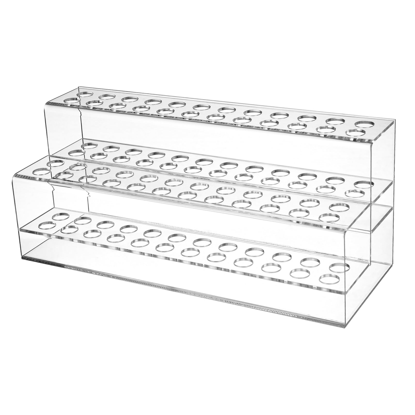 Angoily Porta Penne Da Scrivania Multi Slot Organizer in Acrilico Trasparente 9.45X4.13X3.54 in Supporto Penna Con Grande Capacità Per Casa Ufficio