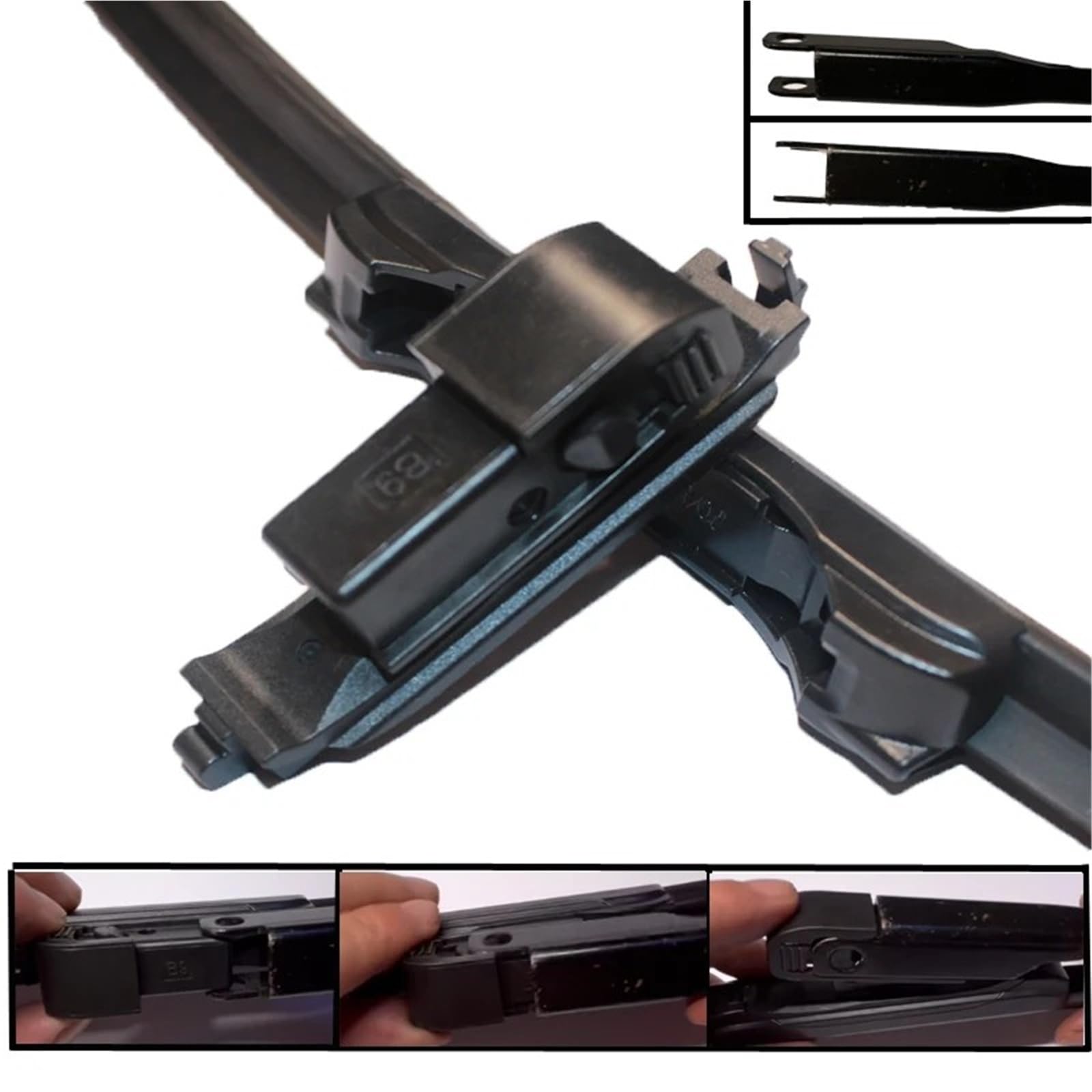 Escobillas Limpiaparabrisas Delanteras Para BMW Para Serie 5 E39 1996-2003 Escobillas Delante