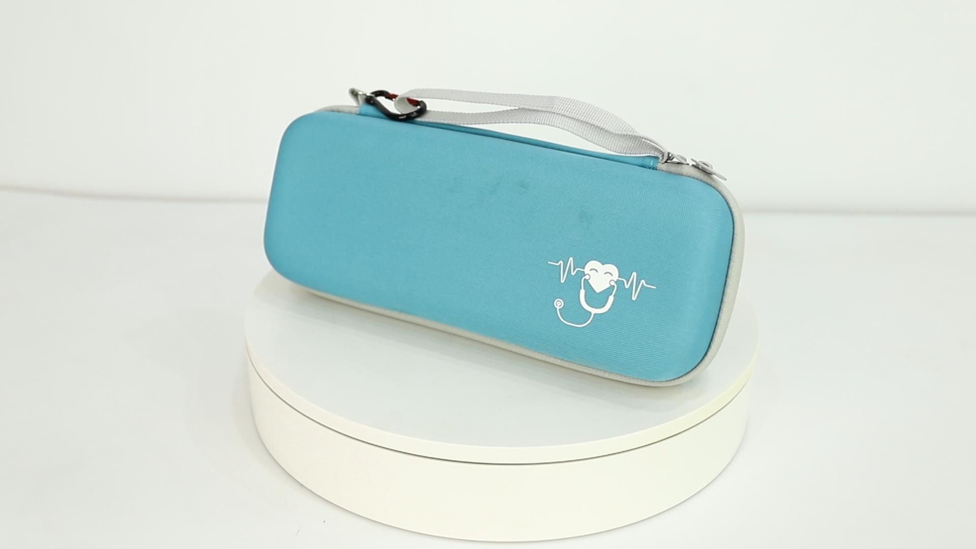 Image of Stethoscope Carrying Case, Hard Stethoscope Case Compatible for 3M Littmann Classic III, Cardiology IV Diagnostic, MDF Acoustica Stethoscopes and Other Nurse Accessories (Turquoise)