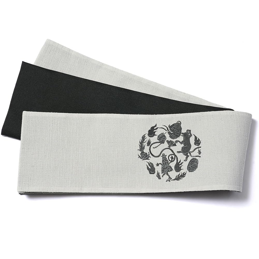 撫松庵 半幅帯 ※美品 楽天市場】半幅帯 撫松庵全4色 博多柄 日本製 【赤 白 紫 茶