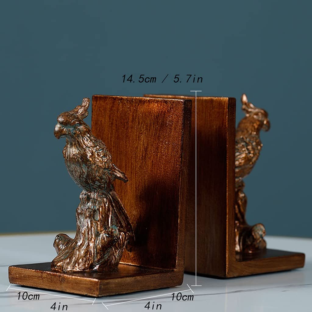 Perfk Lot De 2 Serre-Livres De Bureau, Organiseur De Livres, Support De