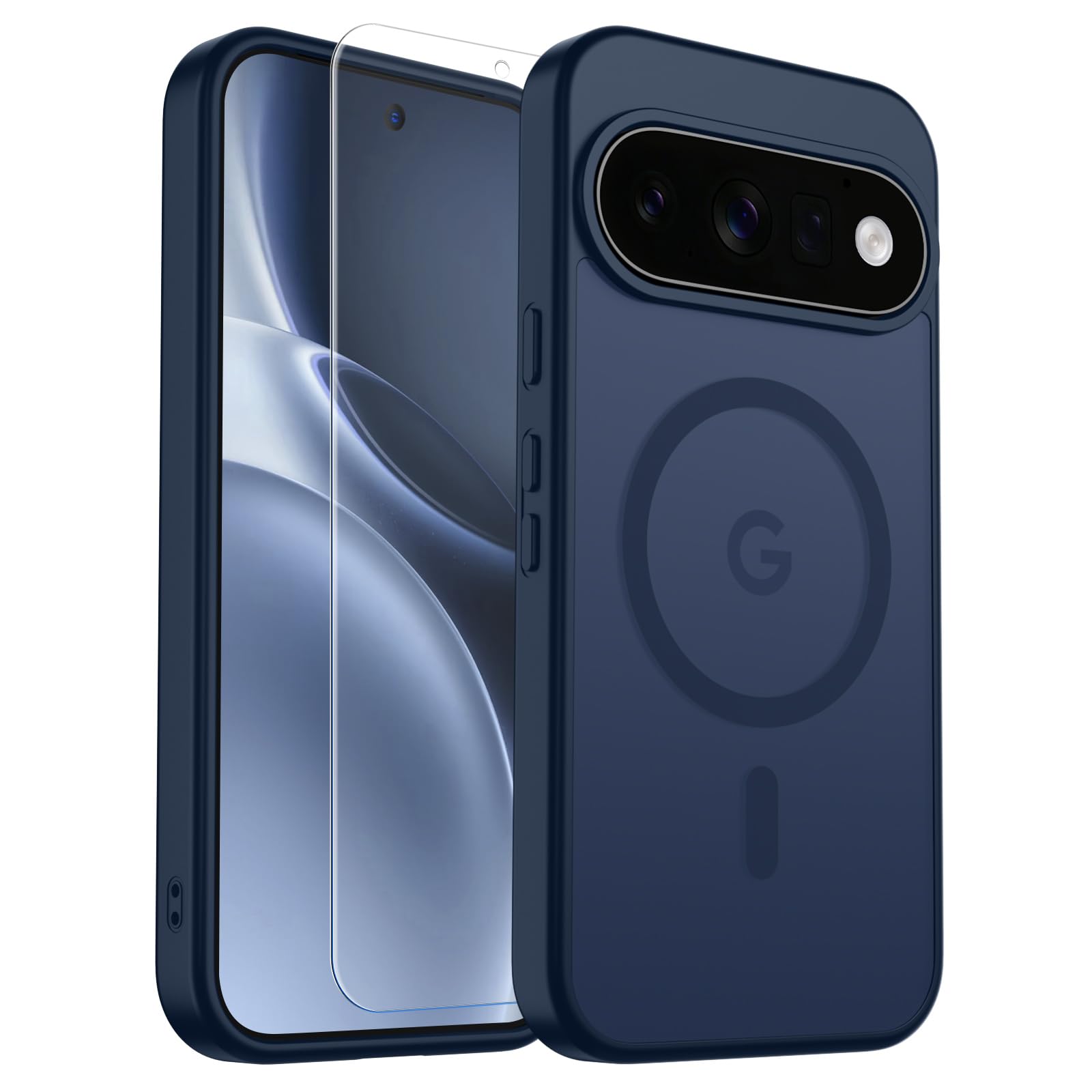 SUPFINE Magnetic for Google Pixel 11 Case - Sapphire Blue