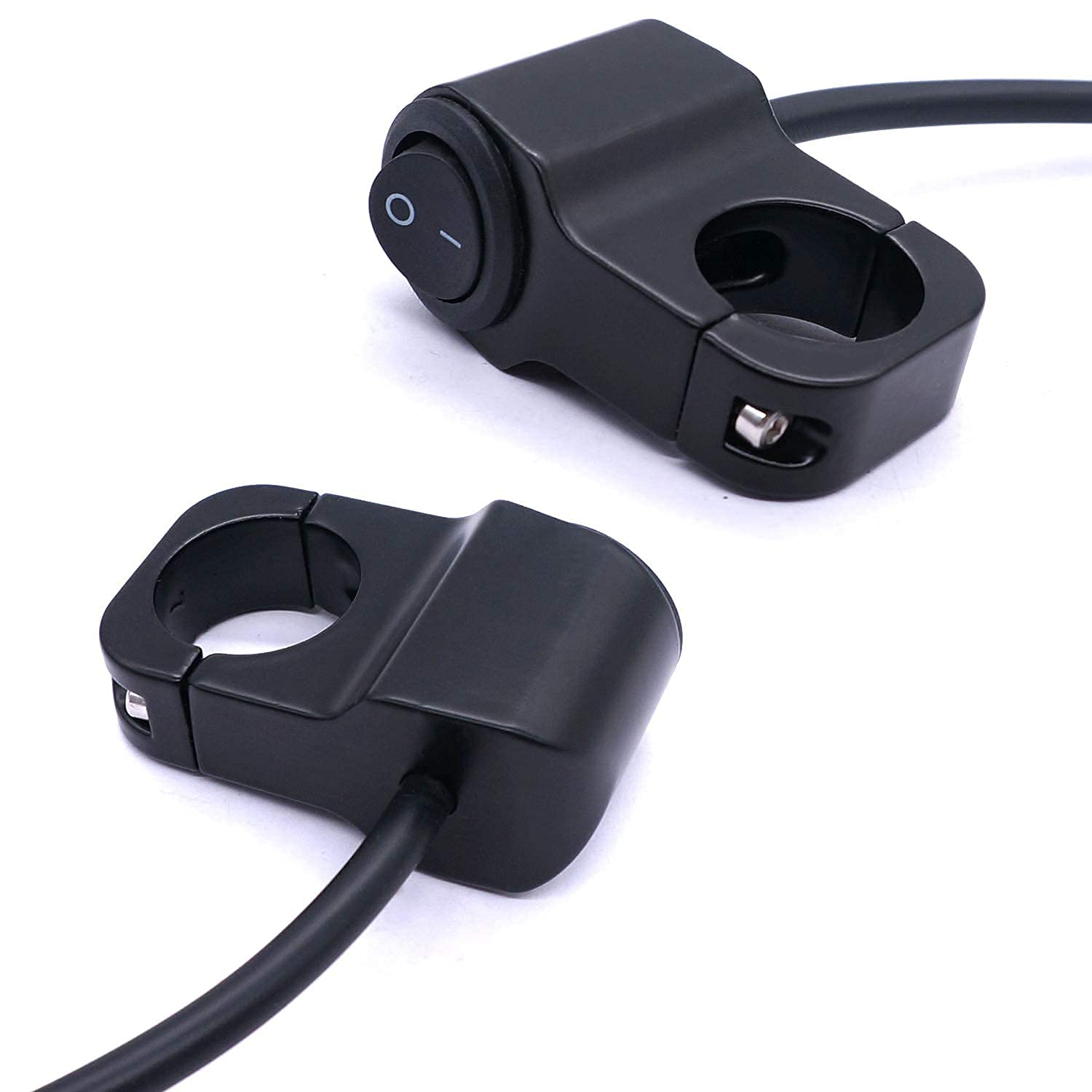 INFRI Bouton poussoir pour guidon de moto ATV 12 V