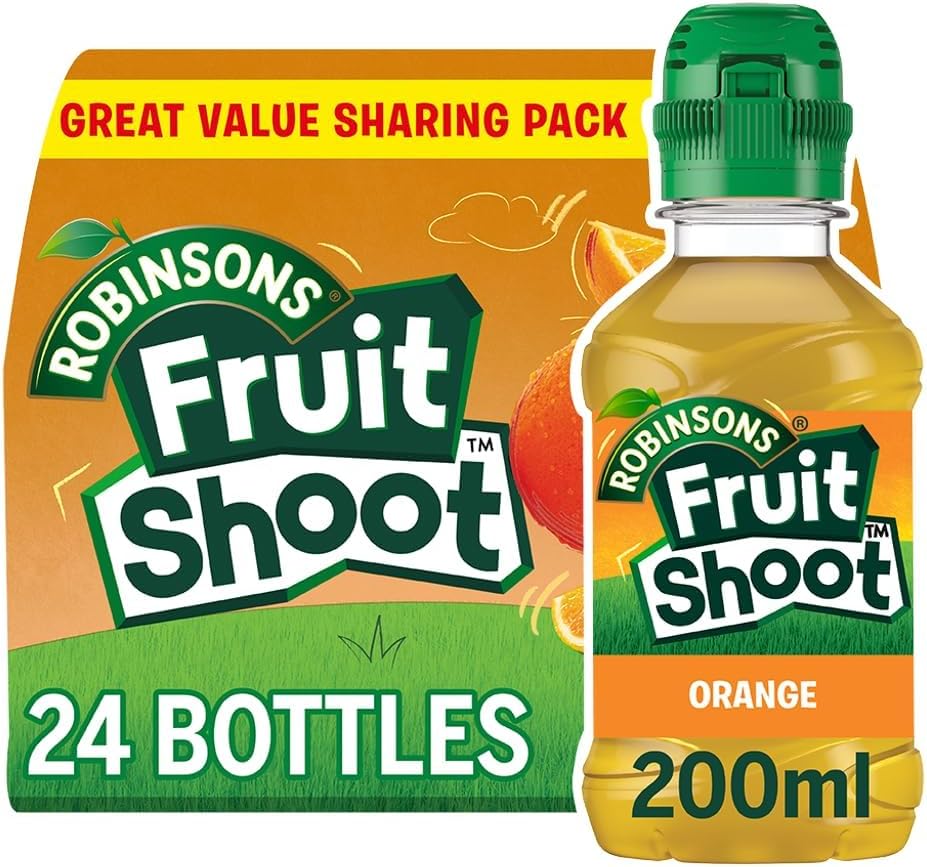 FRUIT SHOOT Orange 24 x 200ml bottles