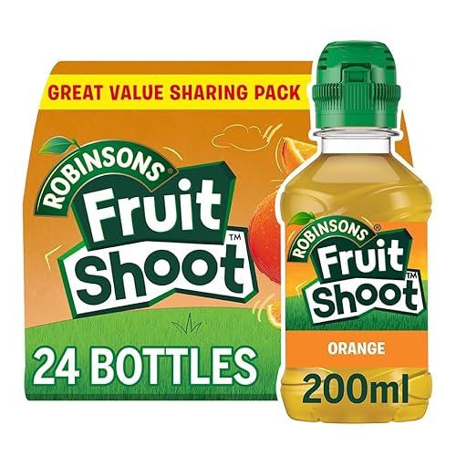 FRUIT SHOOT Orange 24 x 200ml bottles - Orange - 4.8 l (Pack of 1)