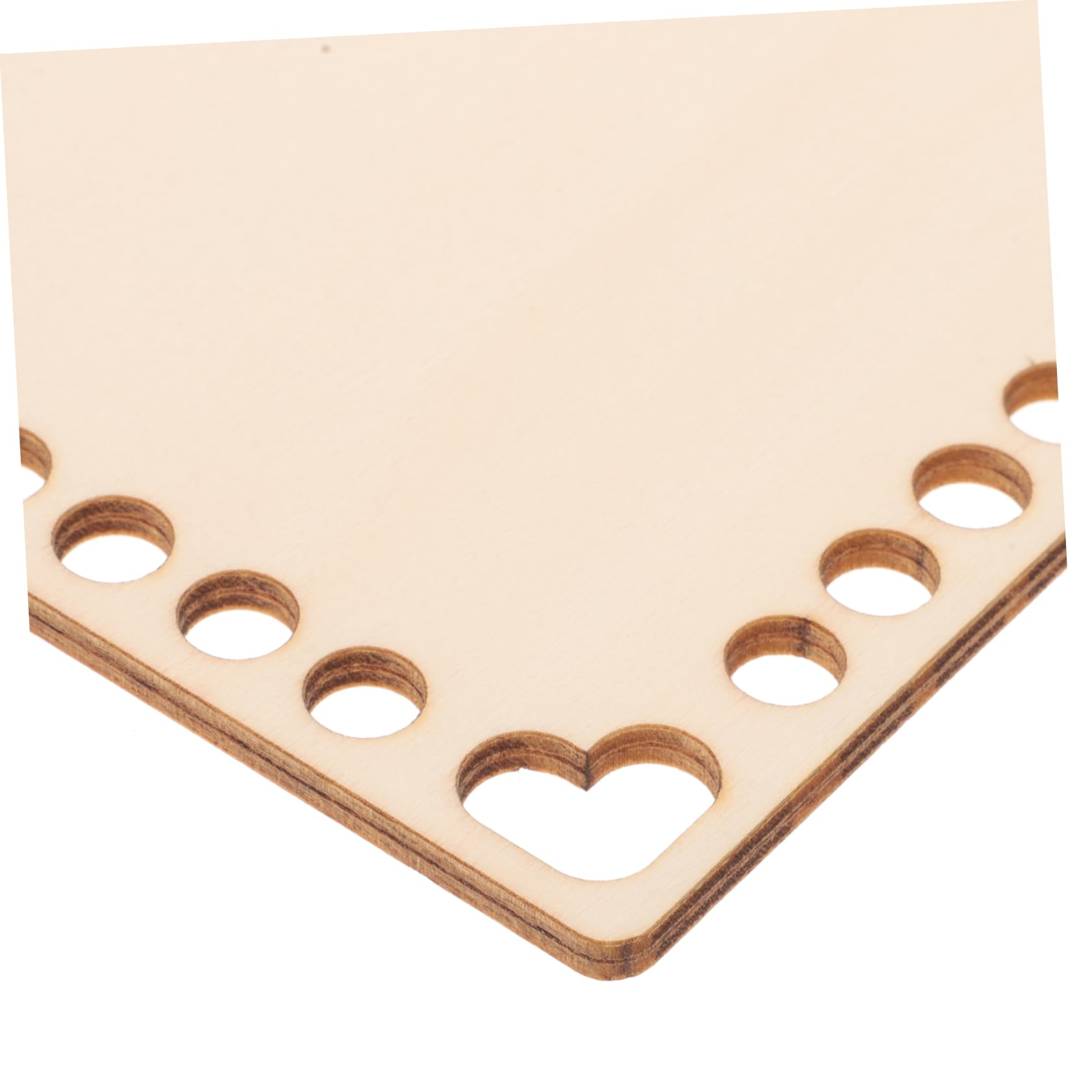 ARTIBETTER 3sets DIY Crochet Basket Bottom Wooden Basket Base for Handbags 2pcs*3