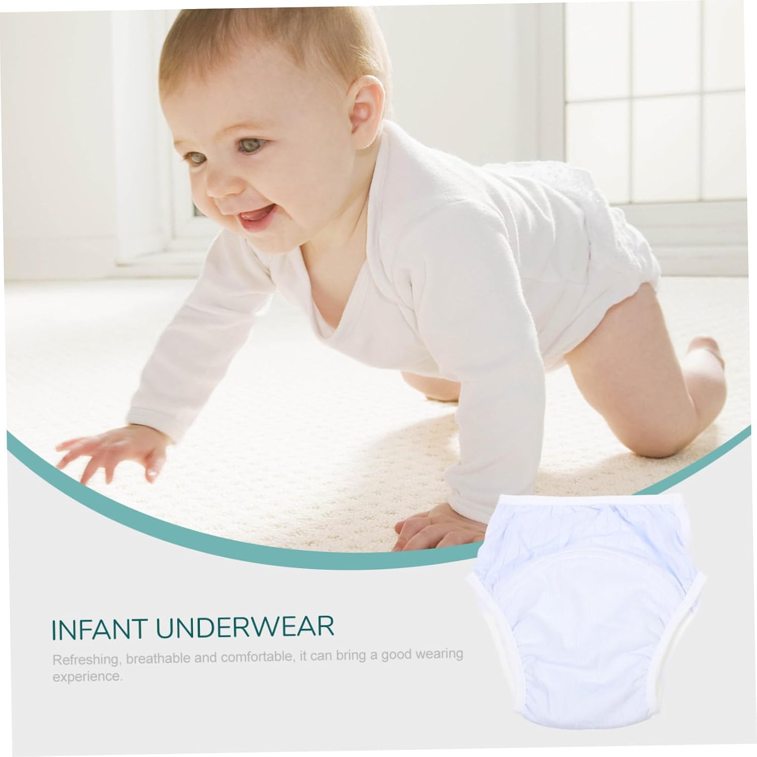Cotton Training Pants Comfortable Breathable Boy Girl Underpants for Leak for Potty Training Boys Girls Easy to