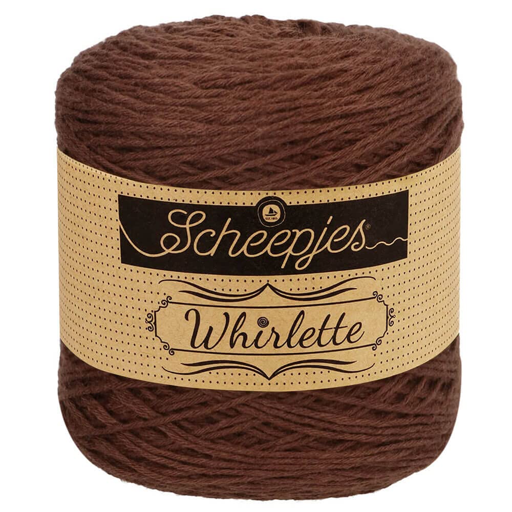 Scheepjes - Scheepjes Whirlette 863 Chocolate Yarn - 1x100g
