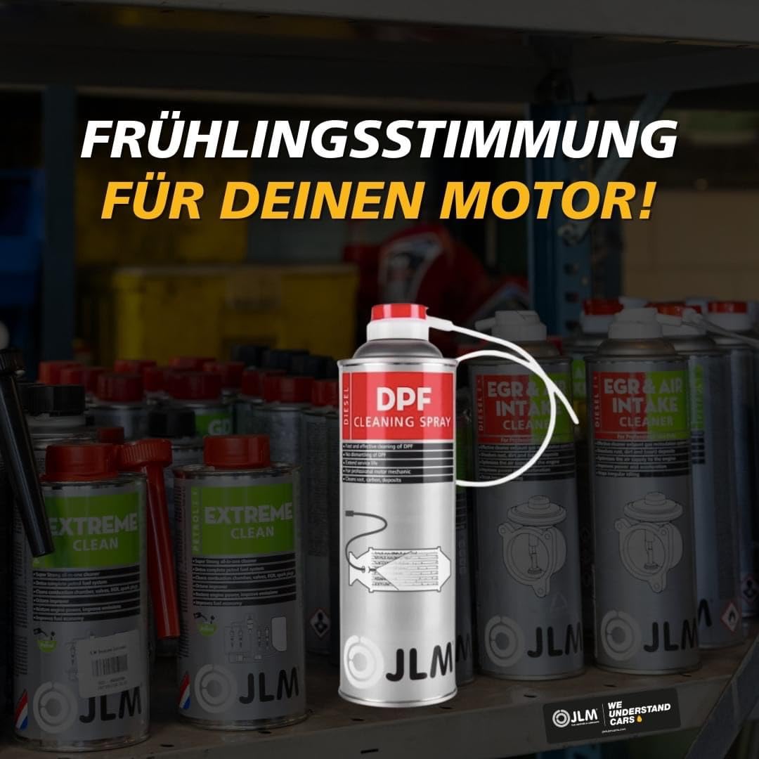JLM Diesel Rußpartikelfilter (DPF) Reiniger 375ml Lubricants Diesel Particulate Filter Cleaner & Reinigungsspray 400ml