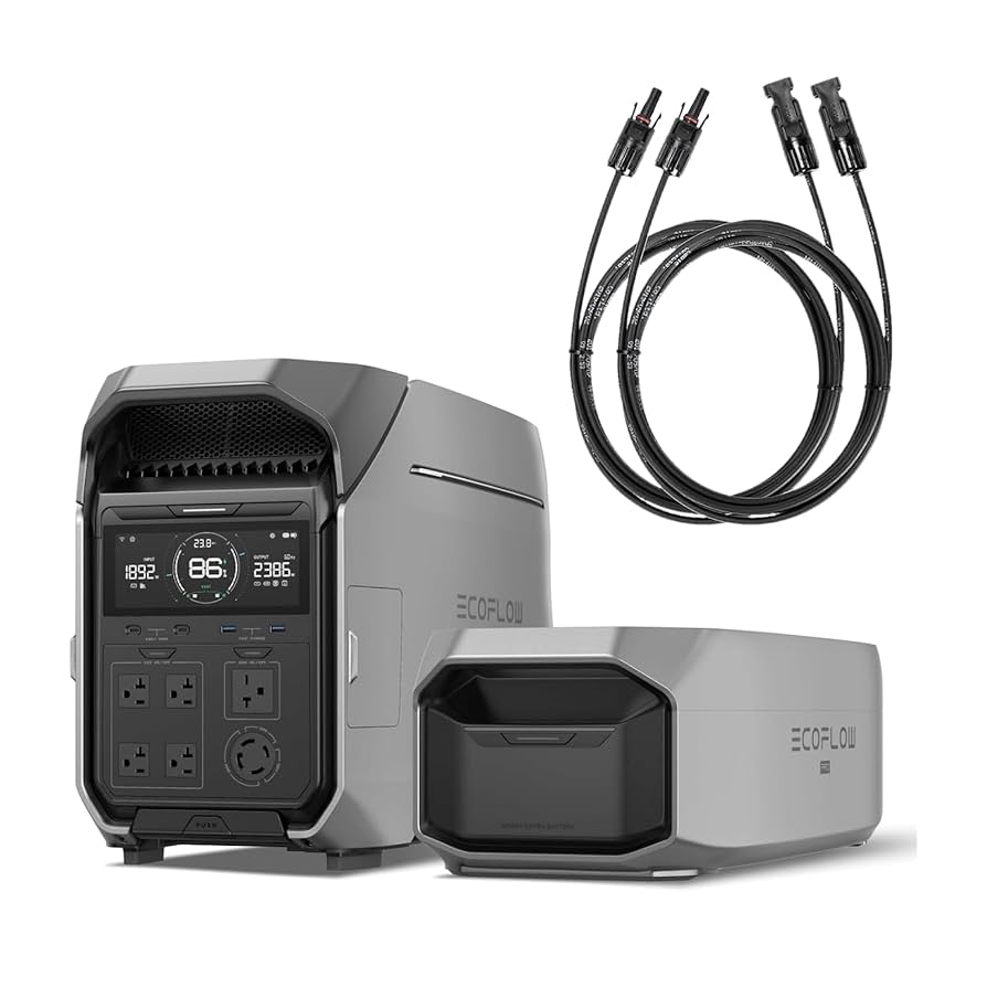 Amazon.co.jp: EcoFlow DELTA Pro3 ポータブル電源 + 専用