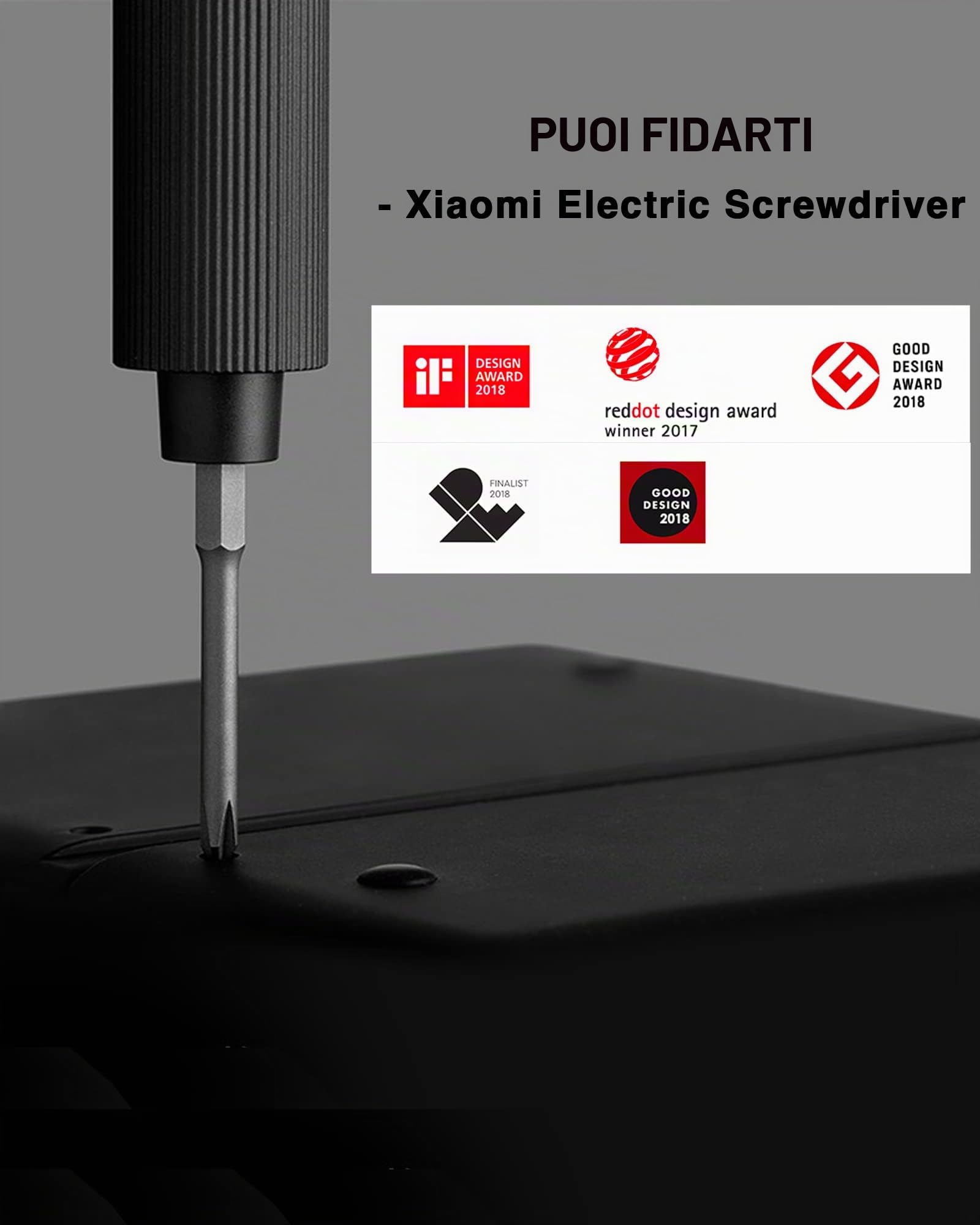 Xiaomi Mi X Precision Screwdriver Kit 24-in-1 Electric Dark Gray EU BHR5474GL