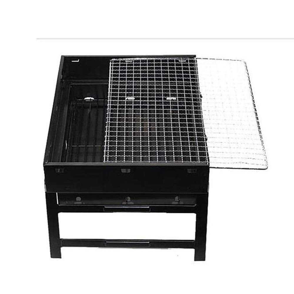 Supporto per barbecue, Griglia for barbecue for a carbone portatile in acciaio inossidabile for esterni, famiglia, picnic, campeggio 35 * 2720 cm