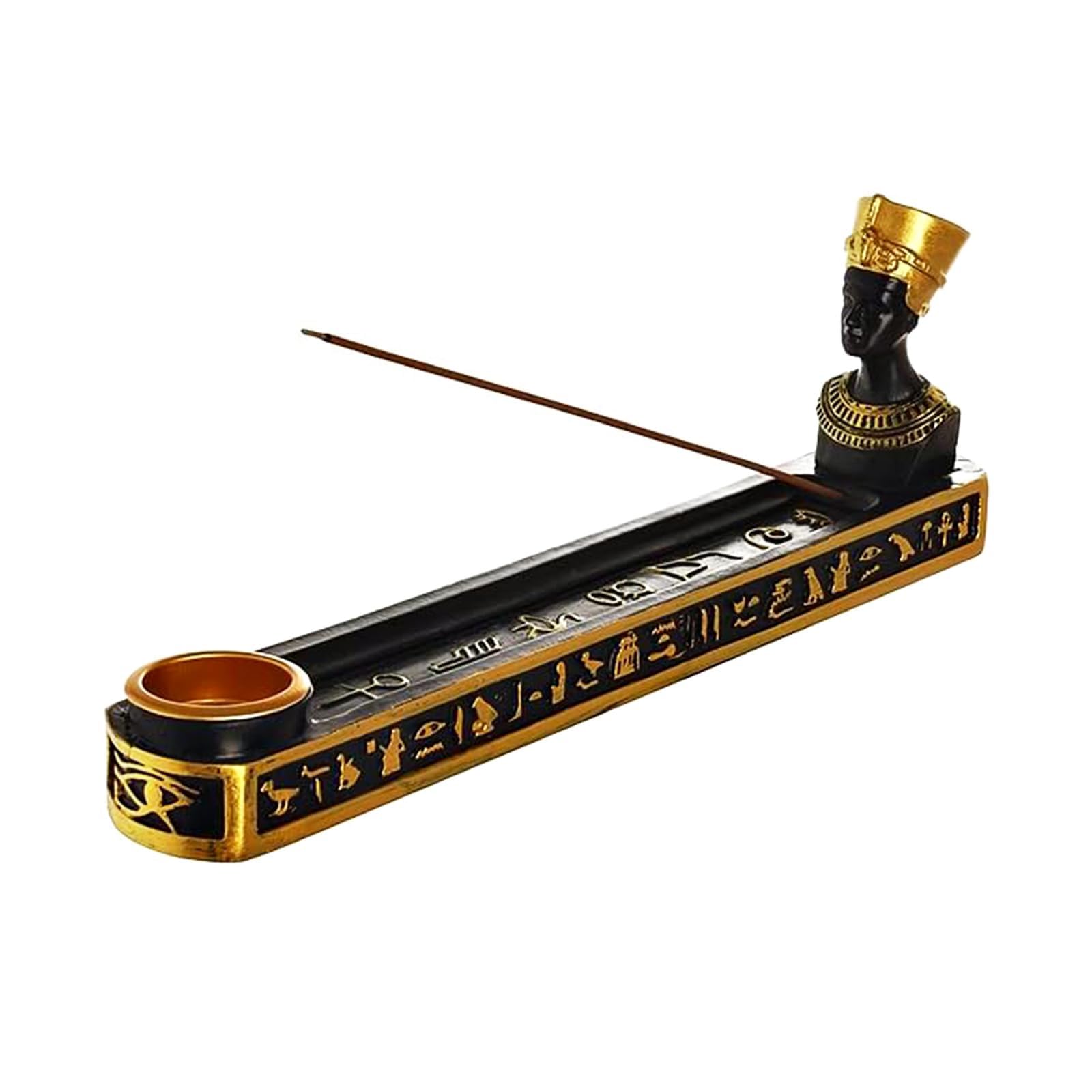 Egyptian Incenses Burners Stick Holder Ashes Catcher Meditations Incensed Burners for Home Decors for