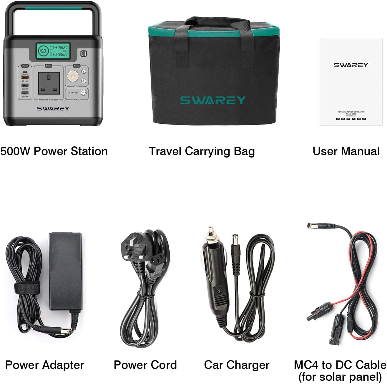 Included components of SWAREY Power Station