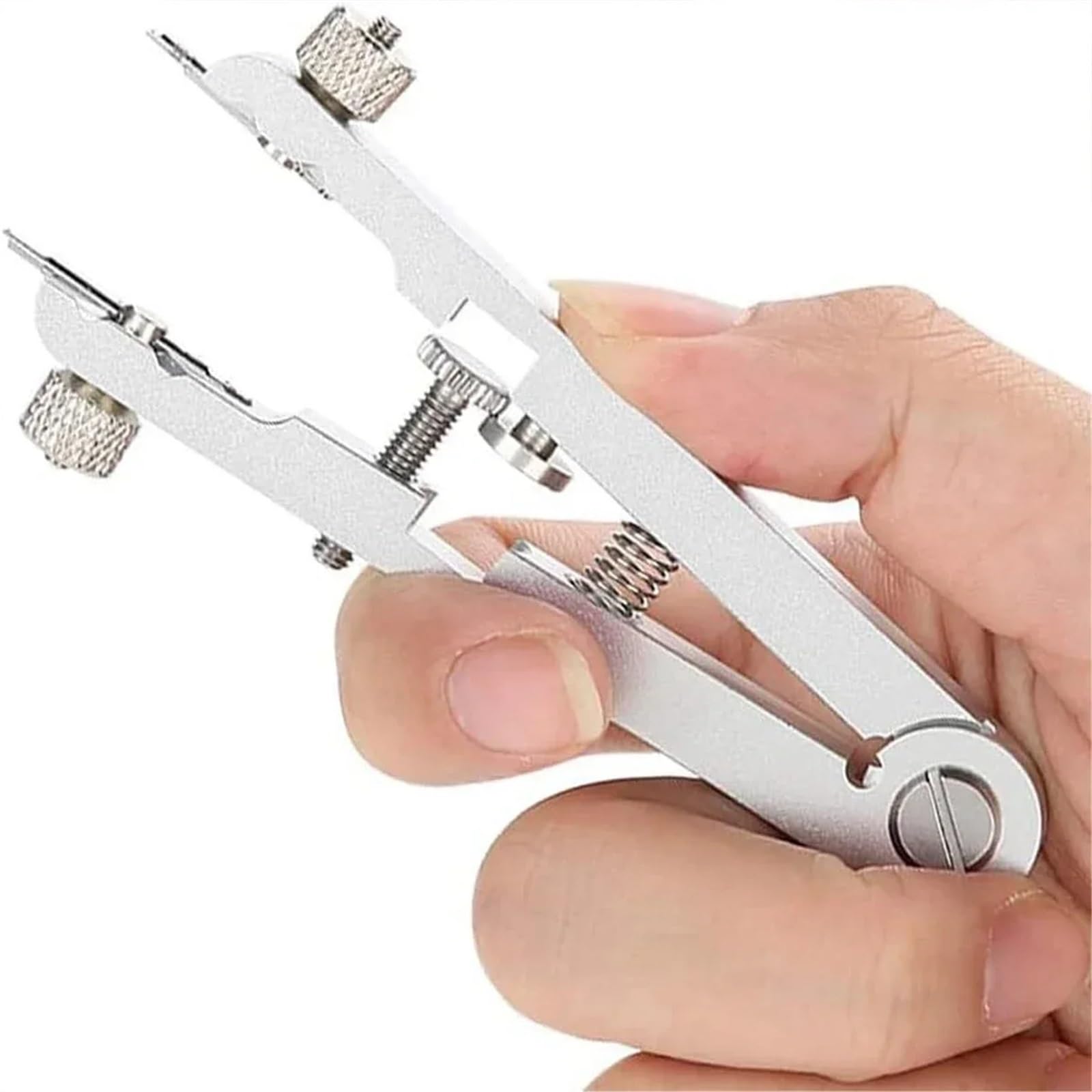Kit de reparación de relojes, 10 piezas, pinzas para barra de resorte de reloj, pinzas para correas de muñeca, reparación de reparación de correa