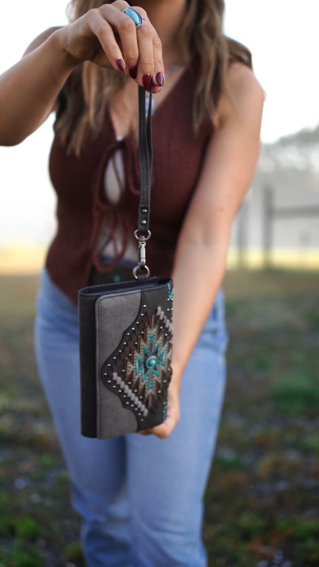 Bolso Tote Western para Mujer con Cartera 2 Piezas miniatura 7