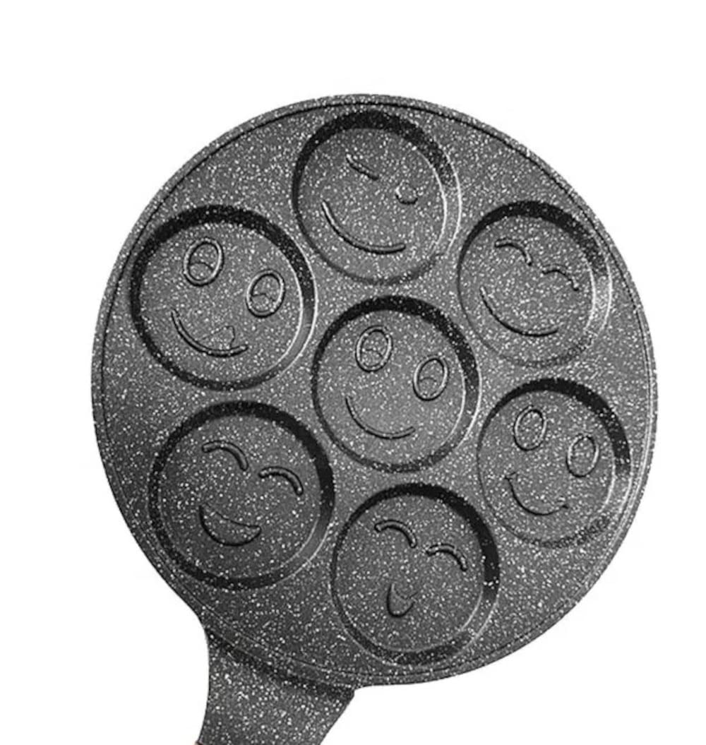 Cheffinger Cheffinger Smiley Emoji Poêle à crêpes Ø26cm Aluminium moulé par induction