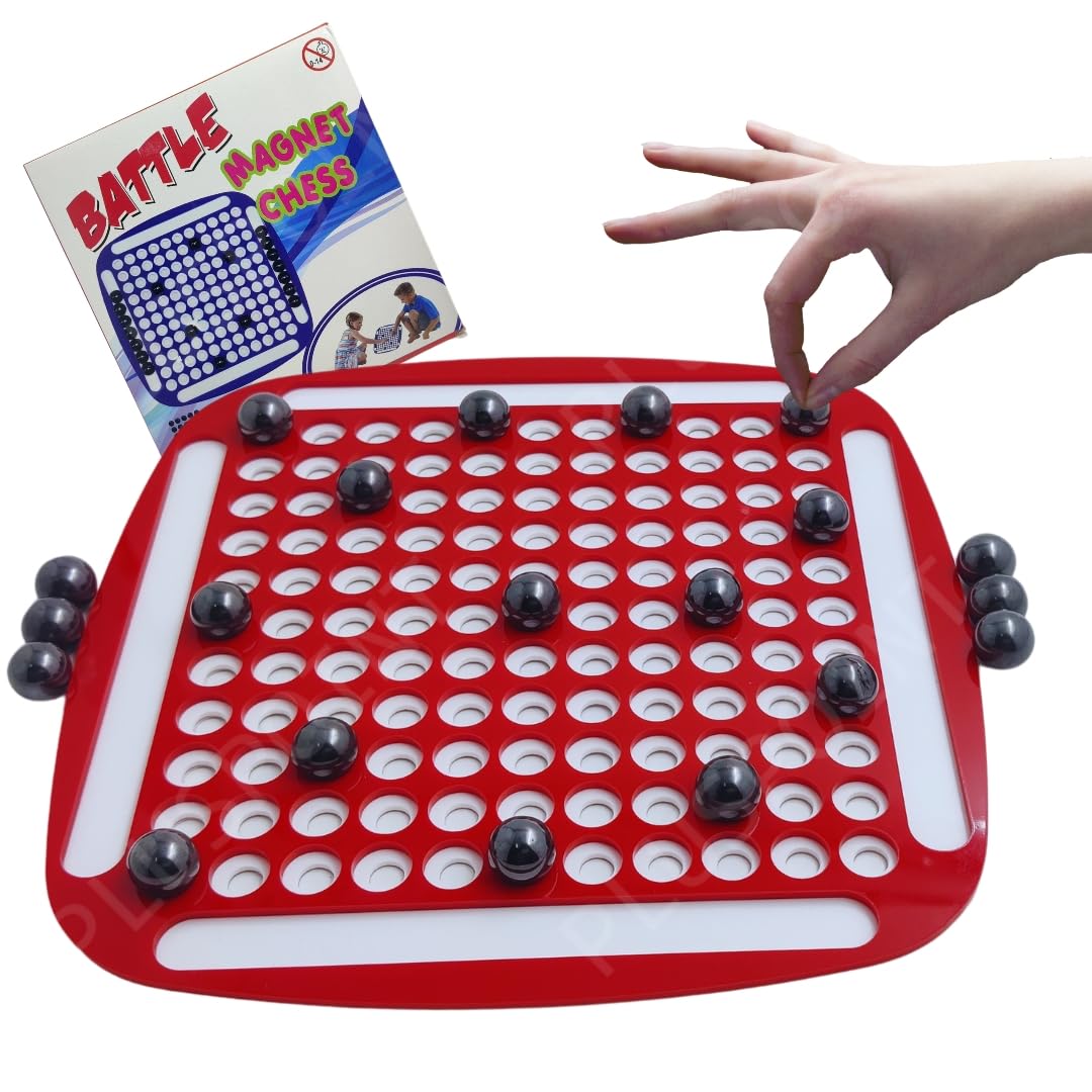 PLUSPOINT Magnetic Chess Game Set,2024 New Tabletop Game, Magnetic Rocks Game Puzzle Toy Family Party Strategy Game for Kids Adults, Chess Game Board with 20 Magnet Stones (B0D33D4T2B) Amazon Price History, Amazon Price Tracker