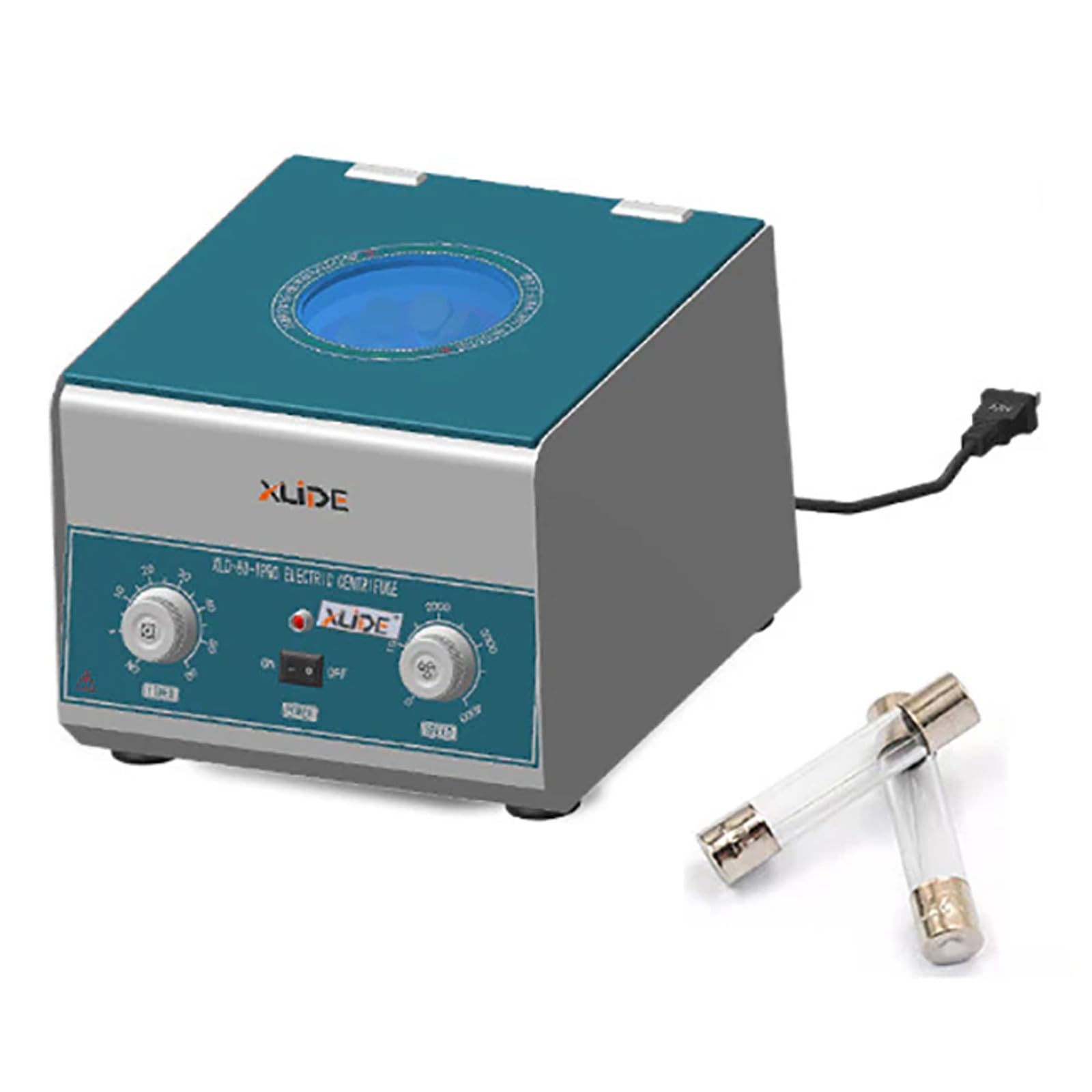 Toplionace Nano Centrífuga de Laboratorio AC 220V, 0-60min Timable 0-4000rpm Velocidad Ajustable Centrífuga de Sobremesa Extractor Separador de Suero