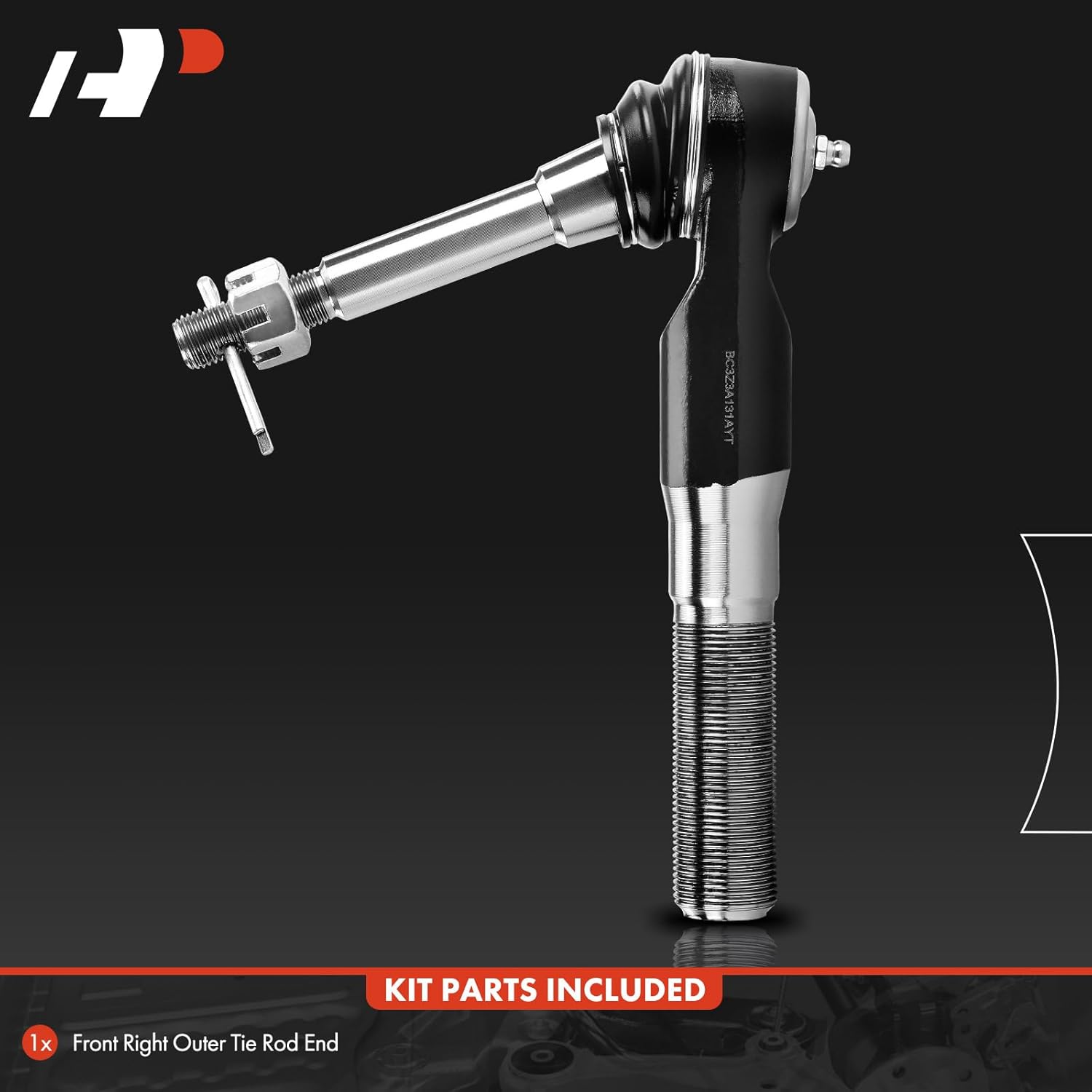 A-Premium Front Right Outer Tie Rod End, Compatible with Ford F-250 Super Duty/F-350 Super Duty/F-450 Super Duty/F-550 Super Duty 2005-2023, F-600 Super Duty 2020-2021