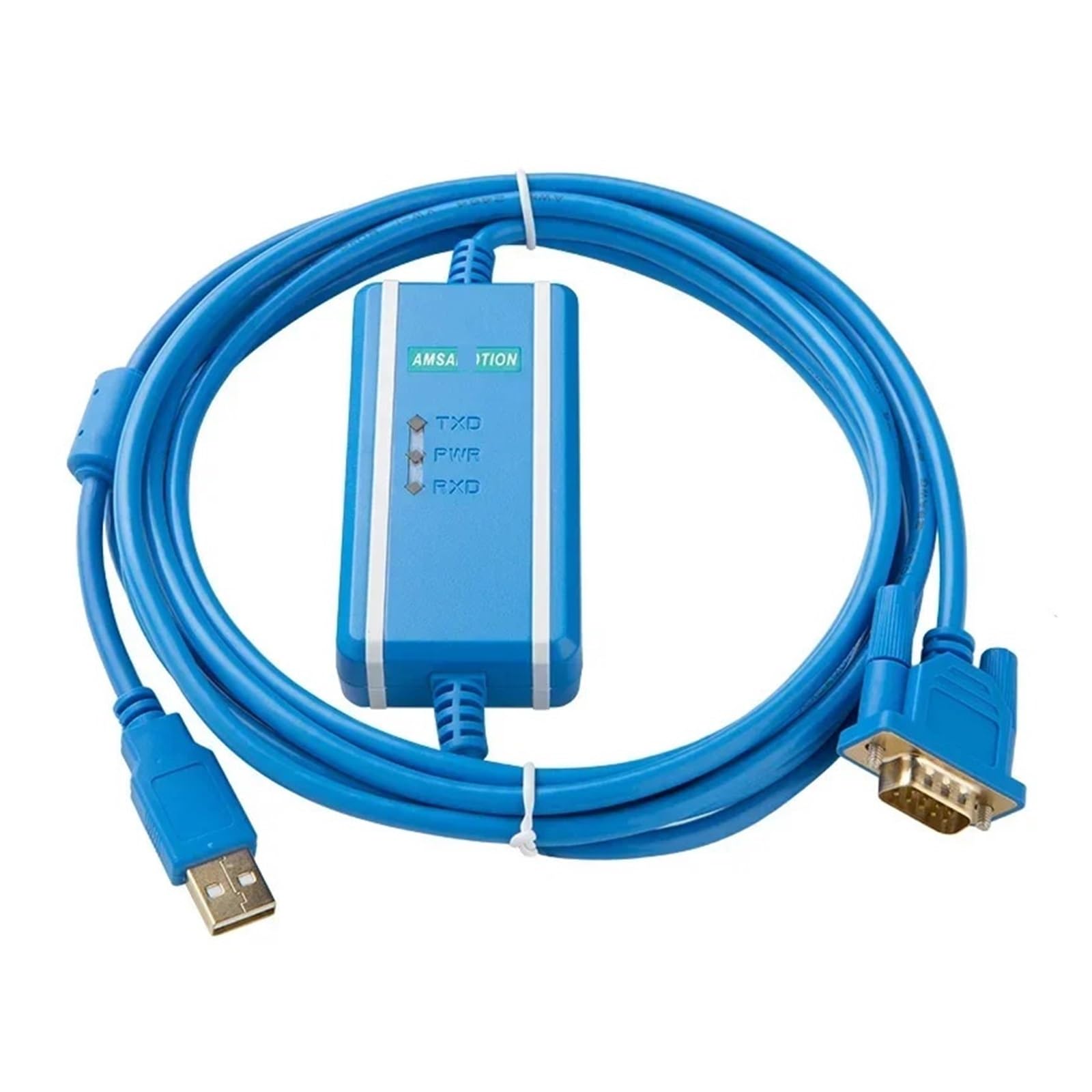 câble de programmation Câble série de commutateur USB CS1W-CIF31 Port d'interface plaqué or RS232 Industrie avec assurance USB-CIF31(Black FTDI-Isolation Type)
