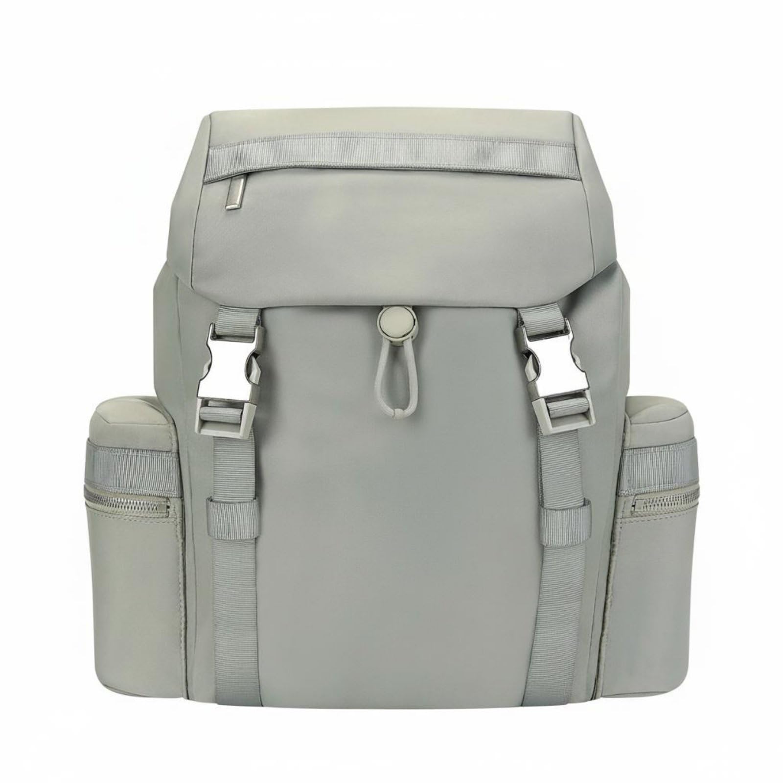 Zaino da Viaggio Unisex Robusto Imbottitura Dorsale Traspirante Cerniere di Qualità Spallacci Larghi Indicato per Uso Professionale Escursioni All’, Grigio, Grigio Lino