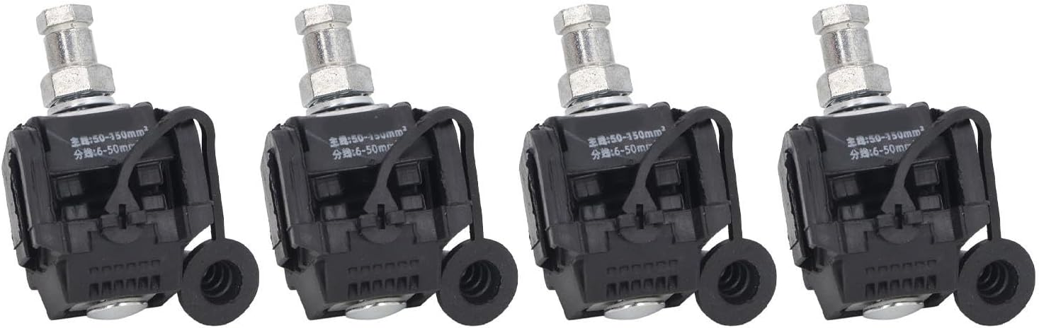 Insulation Piercing Connectors 5PCS No Peeling Clamp for High Low Voltage Cable Splitting 1KV for Electricians
