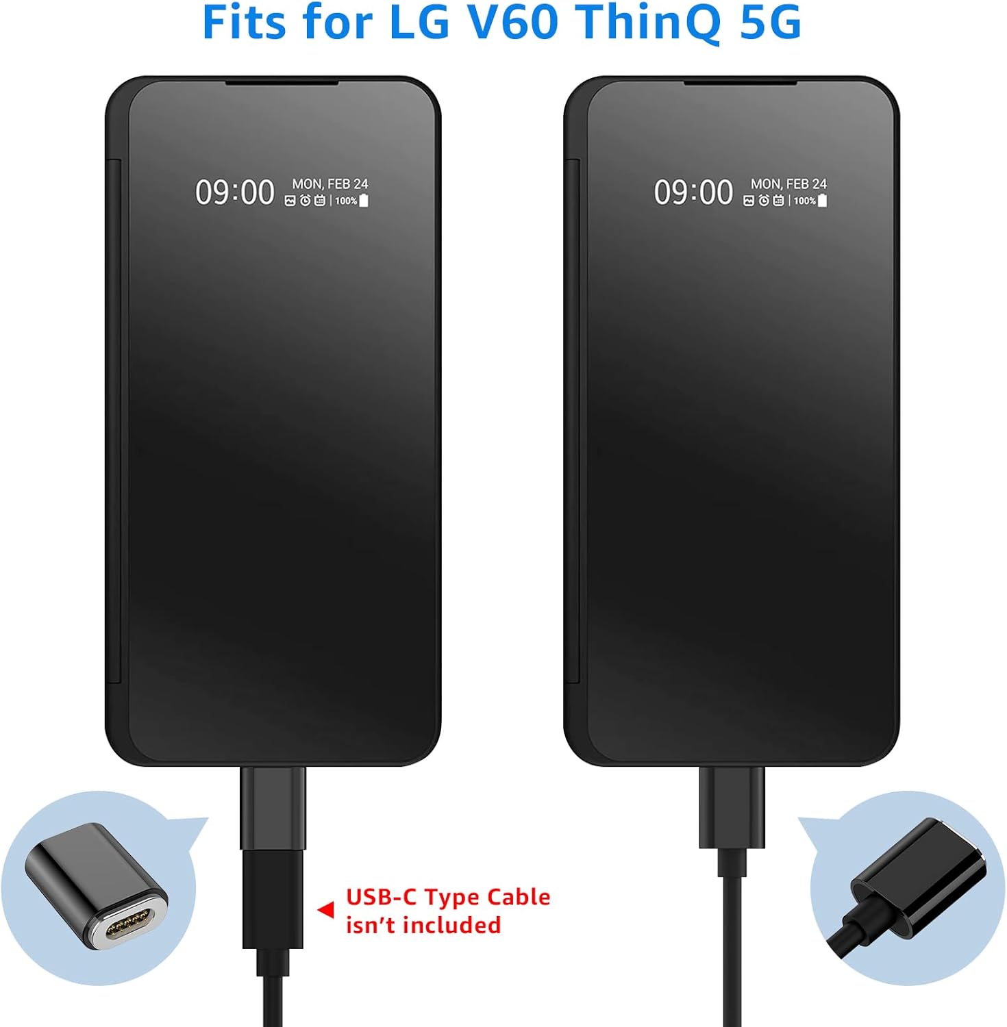 V60 Dual V60 Charging Adapter Magnetic Lg Phone Charger Adapter - Main Image
