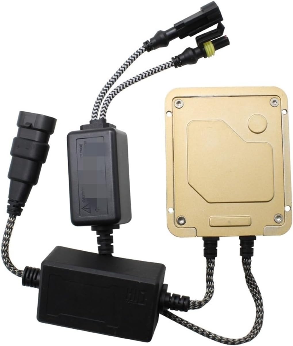 Hivernoi Automotive HID ballasts 12V 55w Head Lamp Fog for Bi for Xenon Projector Lens Ignition Block Fast Start for Ballast Car Light Reftrofit(2 Piece)