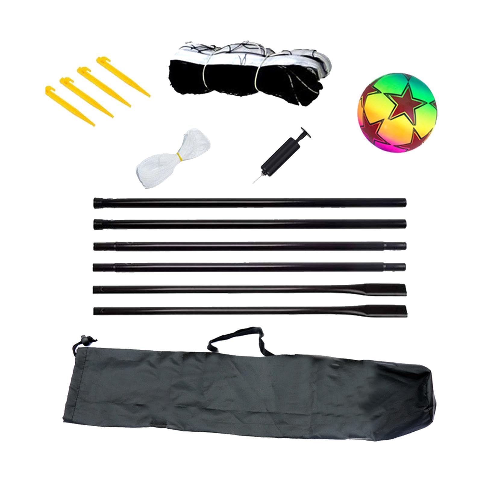 Badminton Net Set Easy Setup Volleyball Net for Volleyball Courtyard Playing Style C | Badminton | Tennis & Racquet Sports-image-49