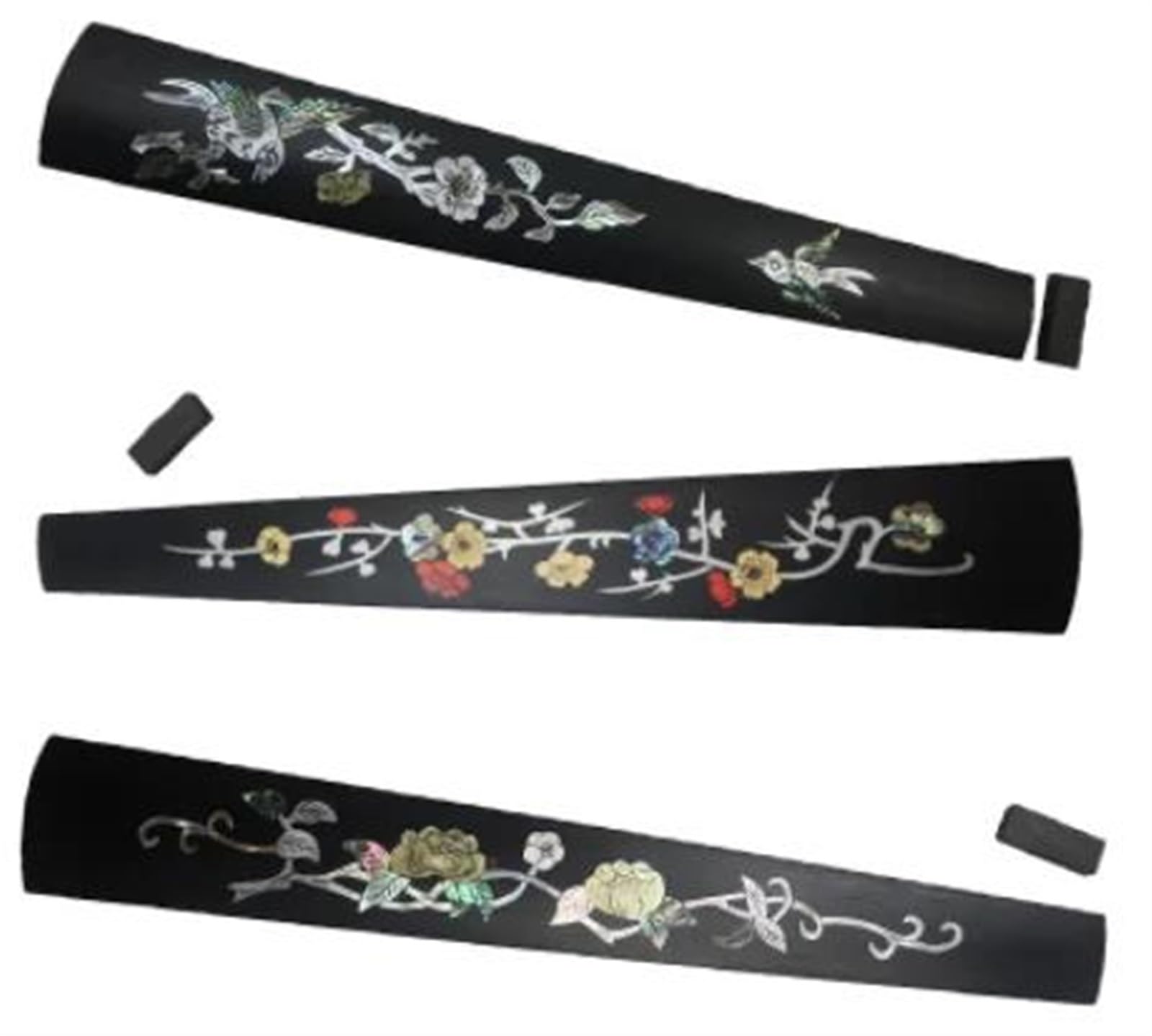Piezas De Violín 1 Juego De Accesorios Para Violín 4/4 Con Patrones Tallados Clavijas De Afinación Cordal Clavijas De Extremo Soporte Para Barbilla