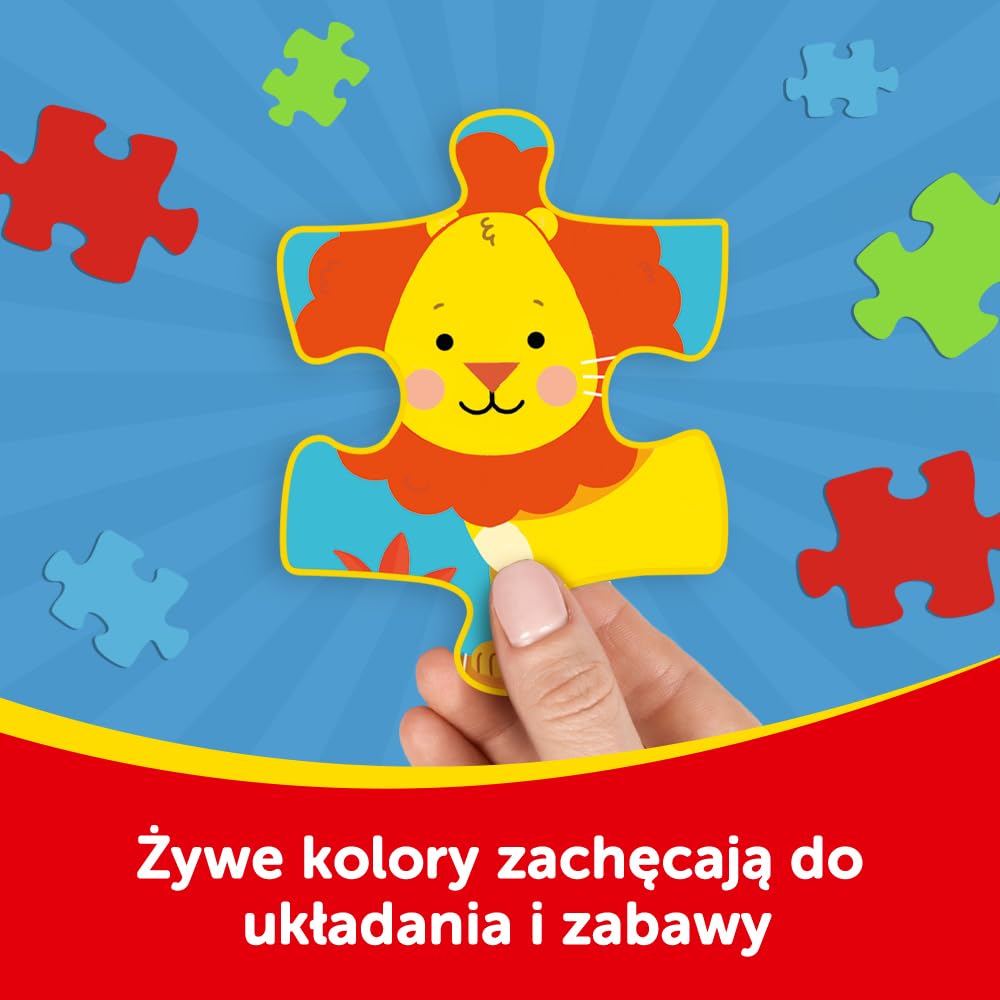 Trefl - Puzzle 20-48 Elementów, 10w1: Historia Bluey, 4+ | 10 Układanek, Różny Stopień Trudności, Rozwój Koncentracji i Spostrzegawczości, Wysoka Jakość, Idealny Prezent